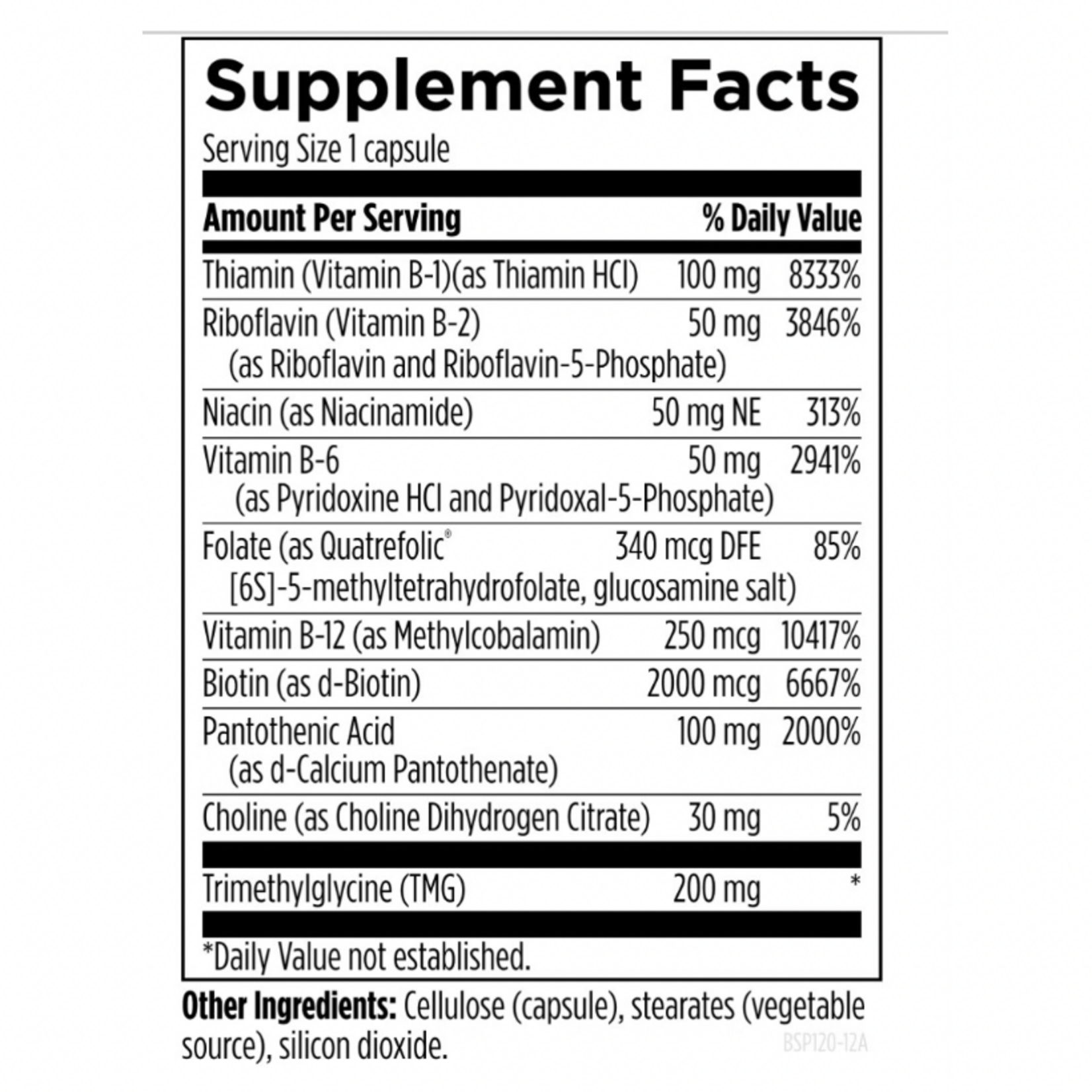 Designs for Health B-Supreme 120c Designs for Health