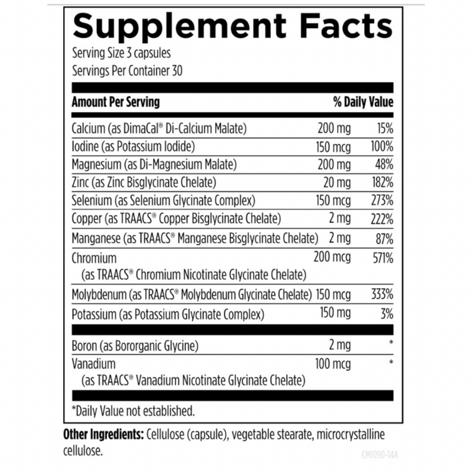 Designs for Health Complete Mineral Complex 90c Designs for Health