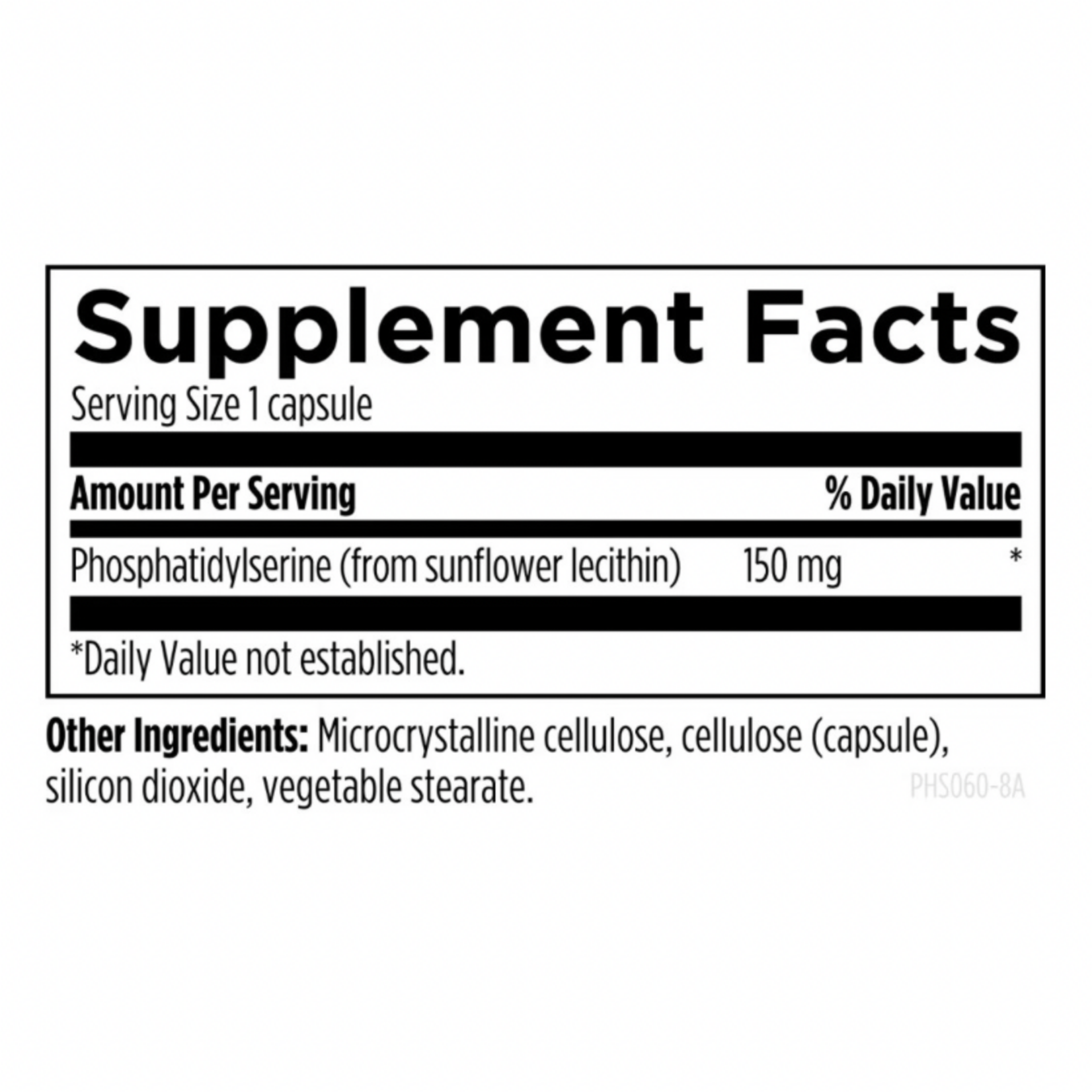 Designs for Health PS150 Phosphatidylserine 150mg 60c Designs for Health