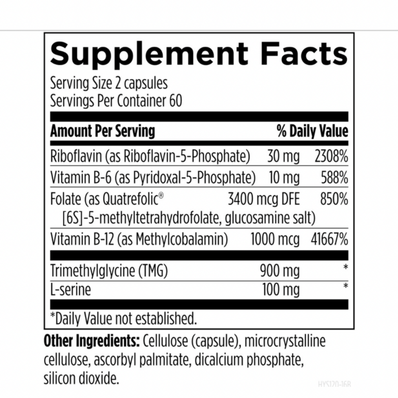 Designs for Health Homocysteine Supreme 120c Designs for Health