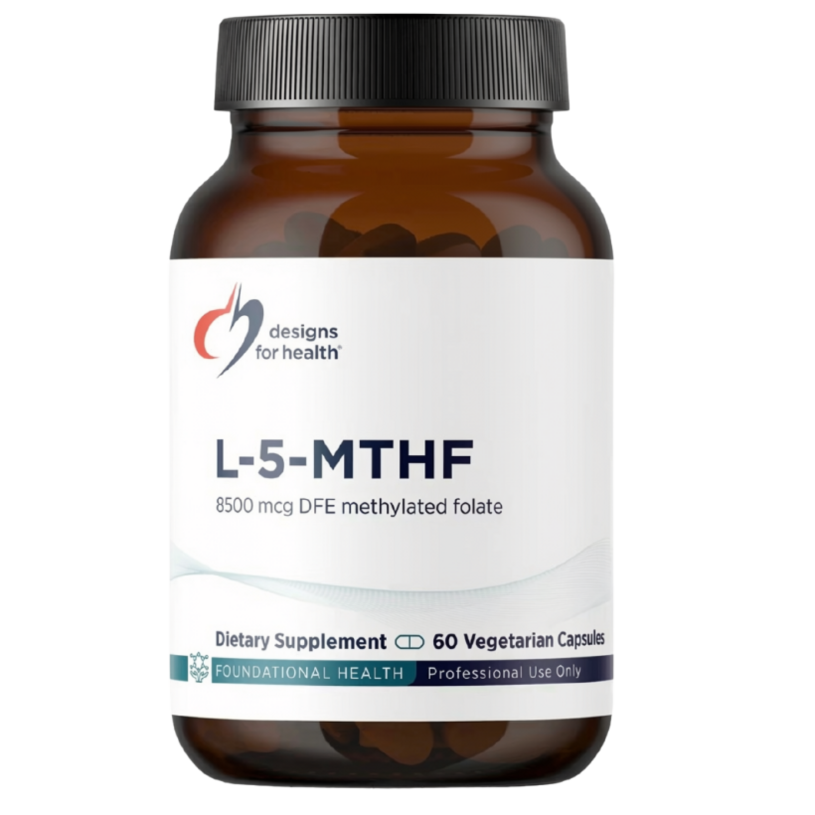 Designs for Health L-5-MTHF 8.5mg 60c Designs for Health