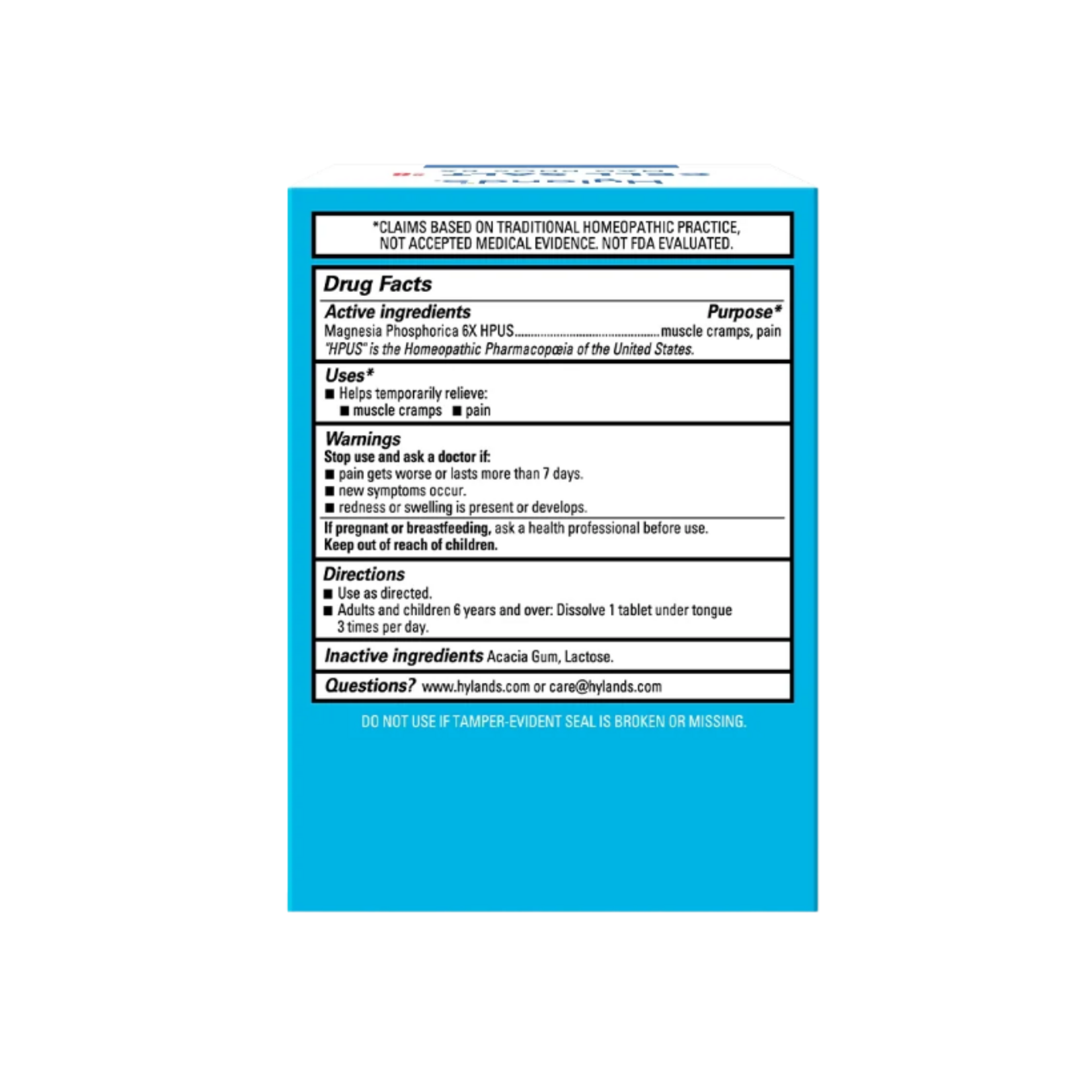 Hylands Hyland's  Cell Salt #8 Mag Phos 100t