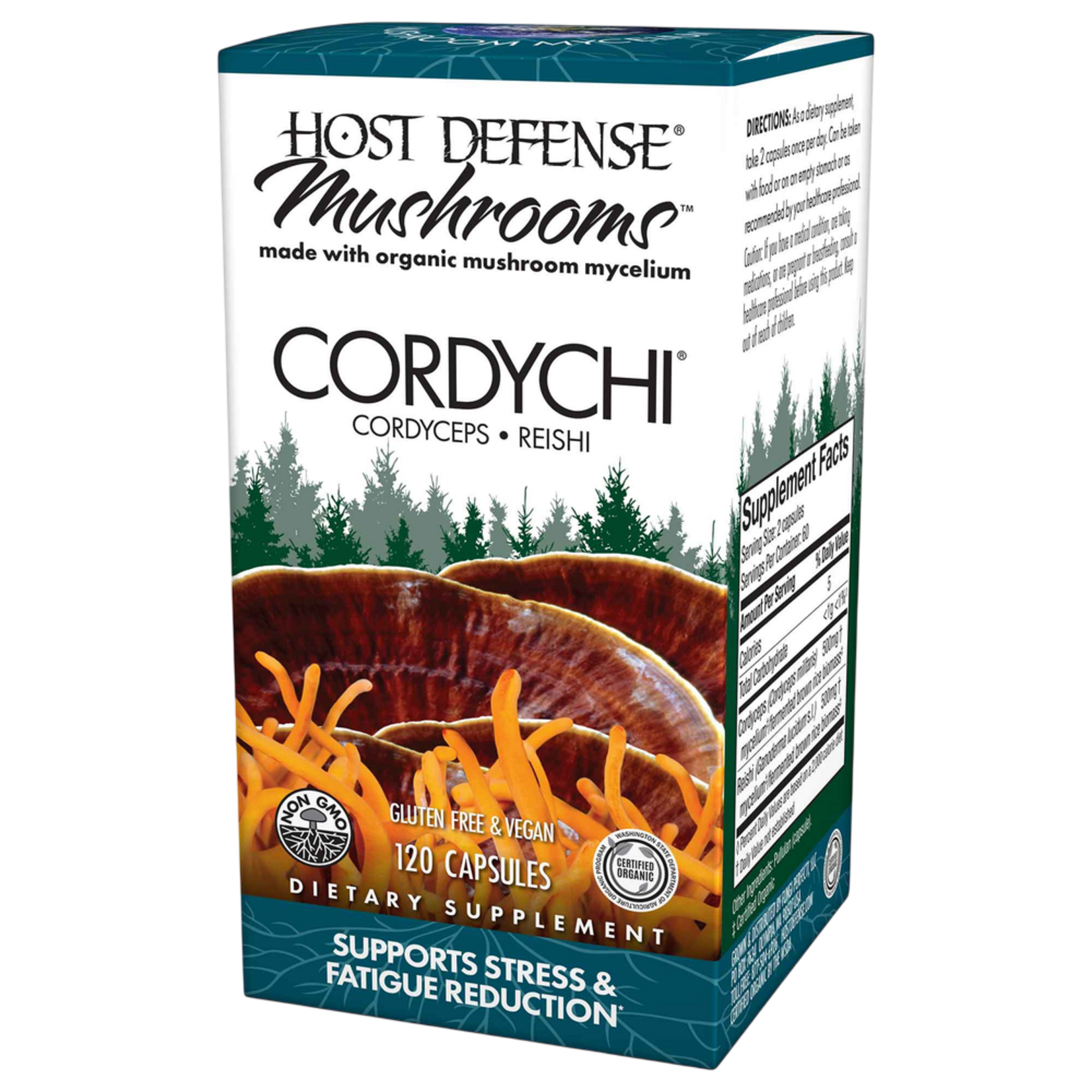 Host Defense (Fungi Perfecti) CordyChi 120 vegcaps