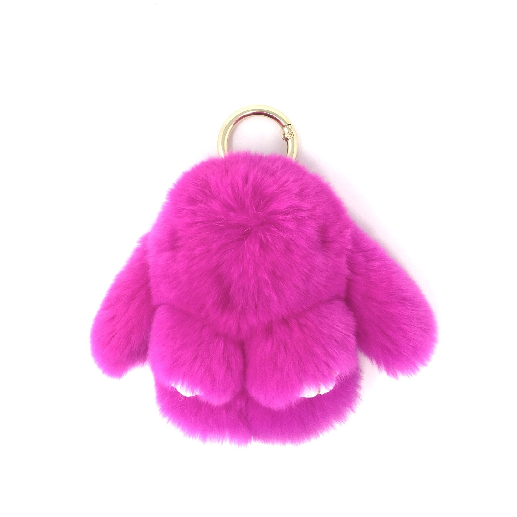 Après Babe Mini Rabbit Fur Bunny Bag Charm