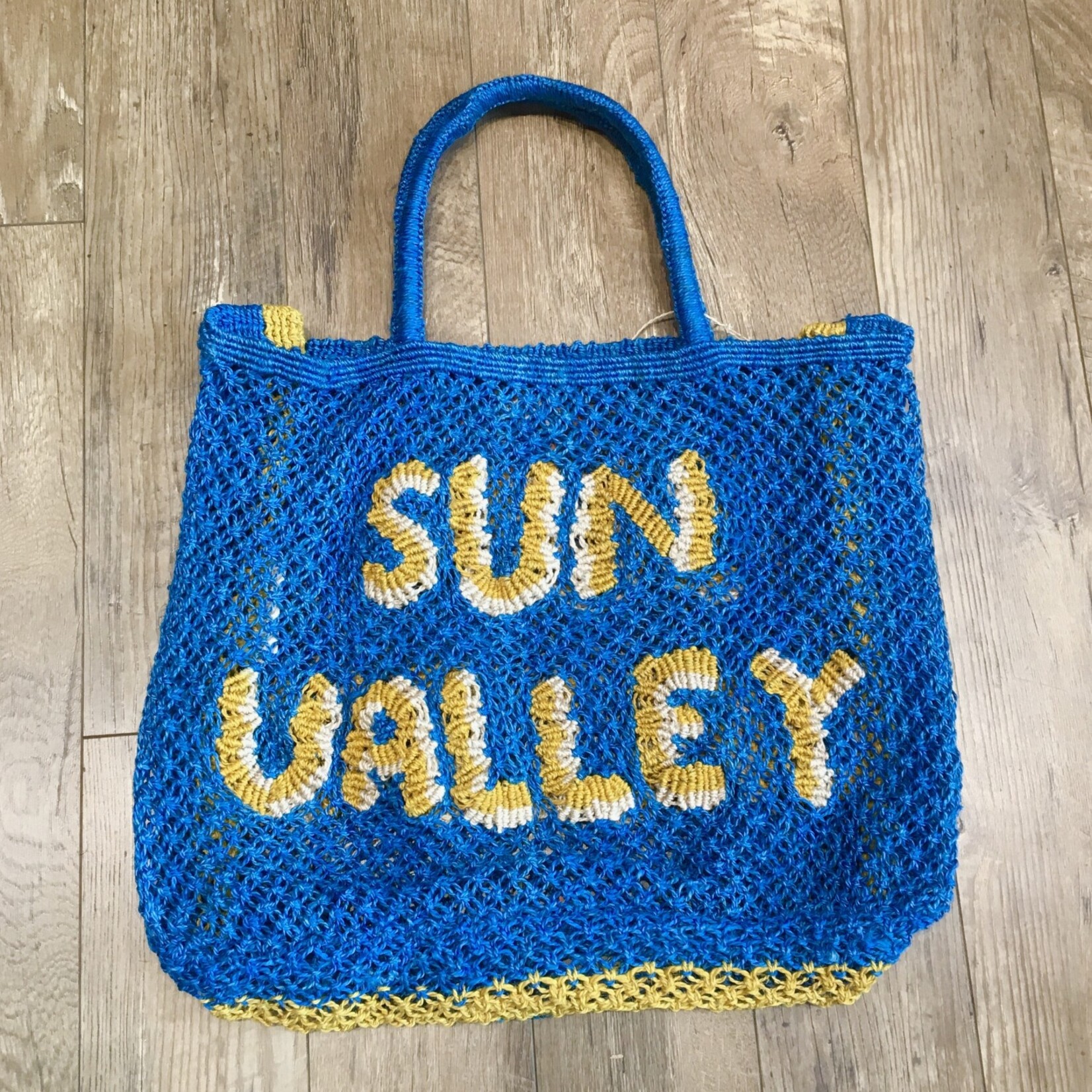 The Jacksons The Jacksons "SUN VALLEY" Hand Woven Jute Bag