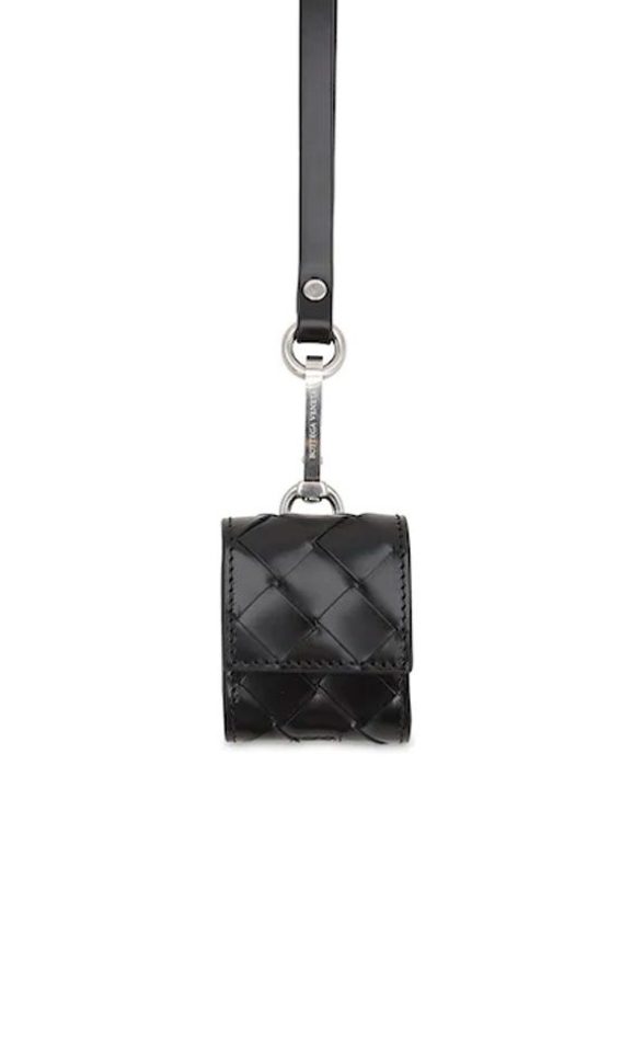 BOTTEGA VENETA Made In Italy Leather Intrecciato Woven Airpods