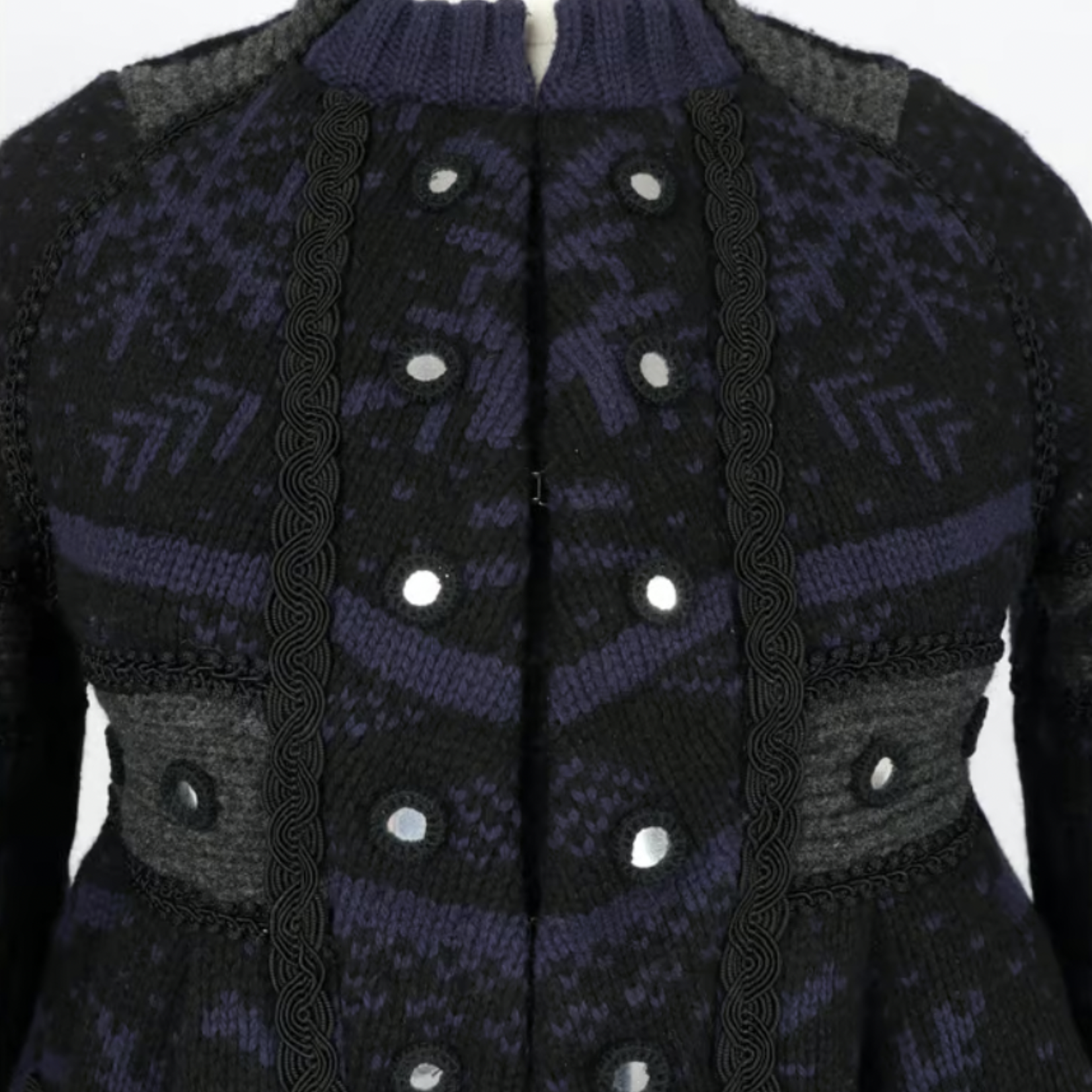 Sacai Extremely Rare Sacai Designer Peplum Ski Sweater