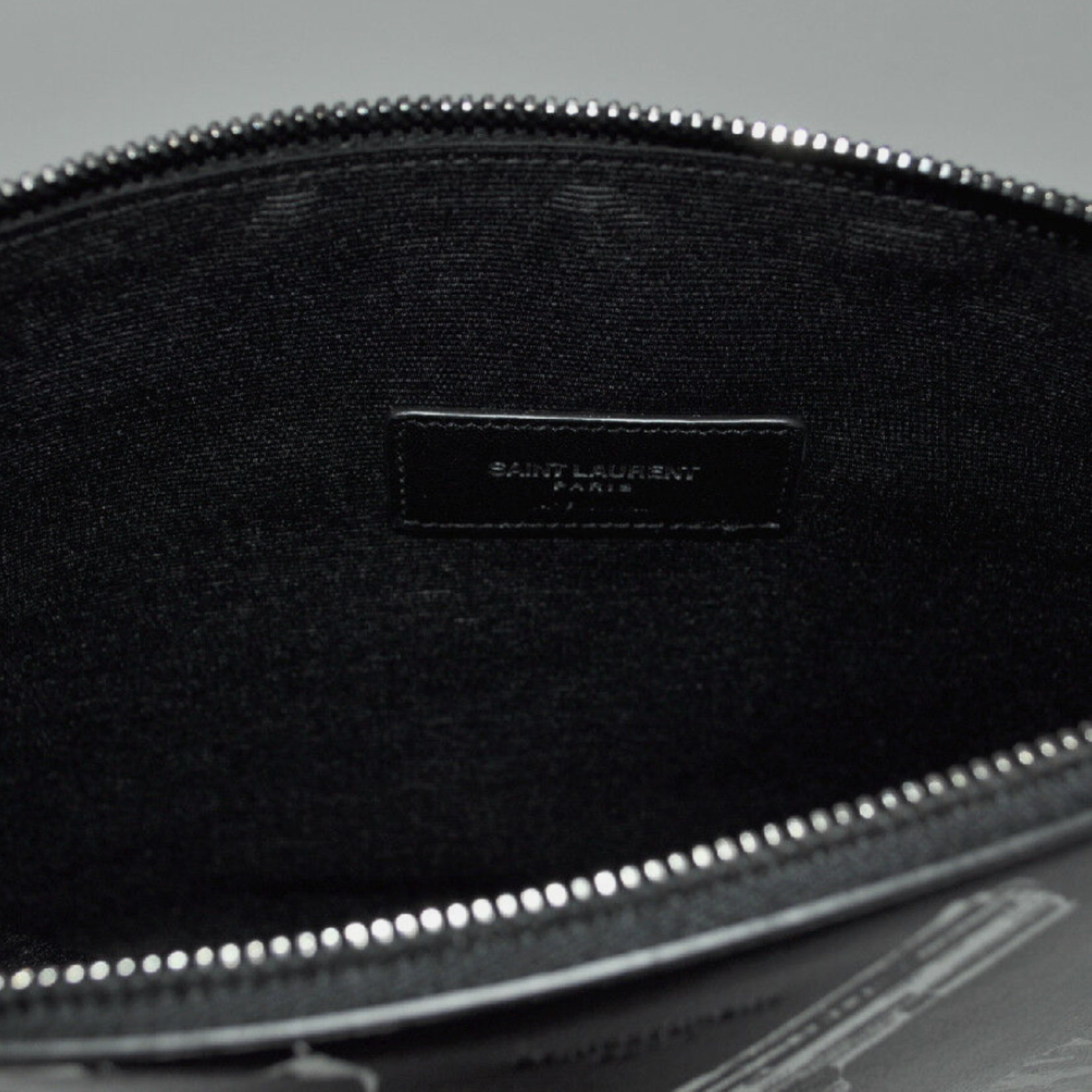 Saint Laurent Vintage Saint Laurant Fall Runway Pistol Print Clutch