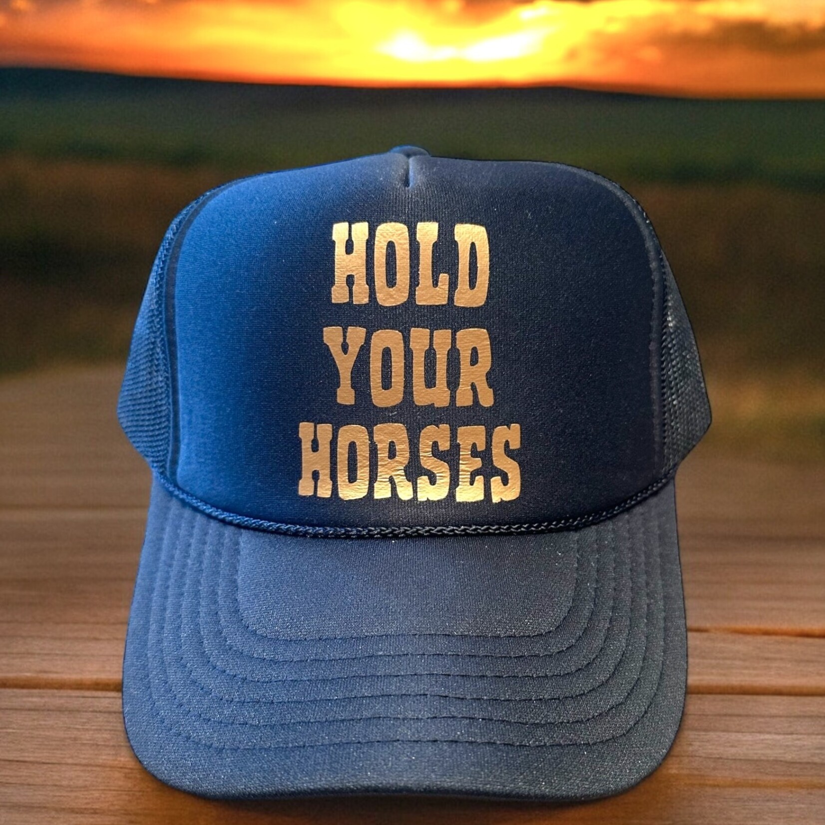 Après Babe Hold Your Horses Trucker Hat