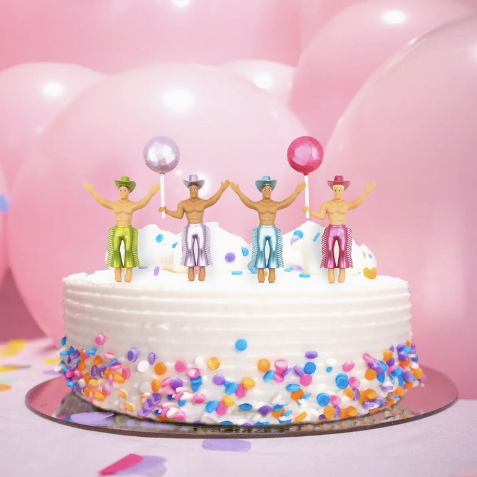 Hunky Cowboy Cake Toppers