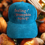 Feeling Pumpkin Spicy Corduroy Ballcap