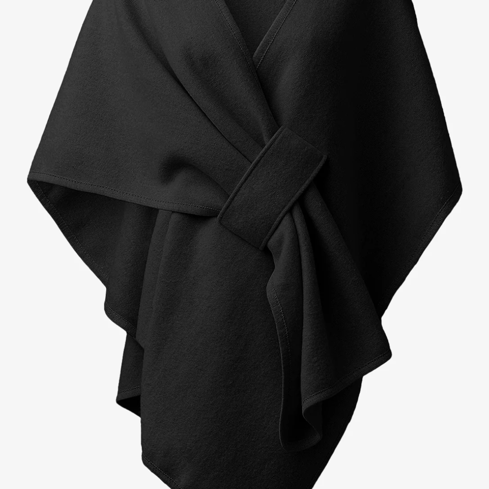 SOIA & KYO Knitted Wrap With Loop