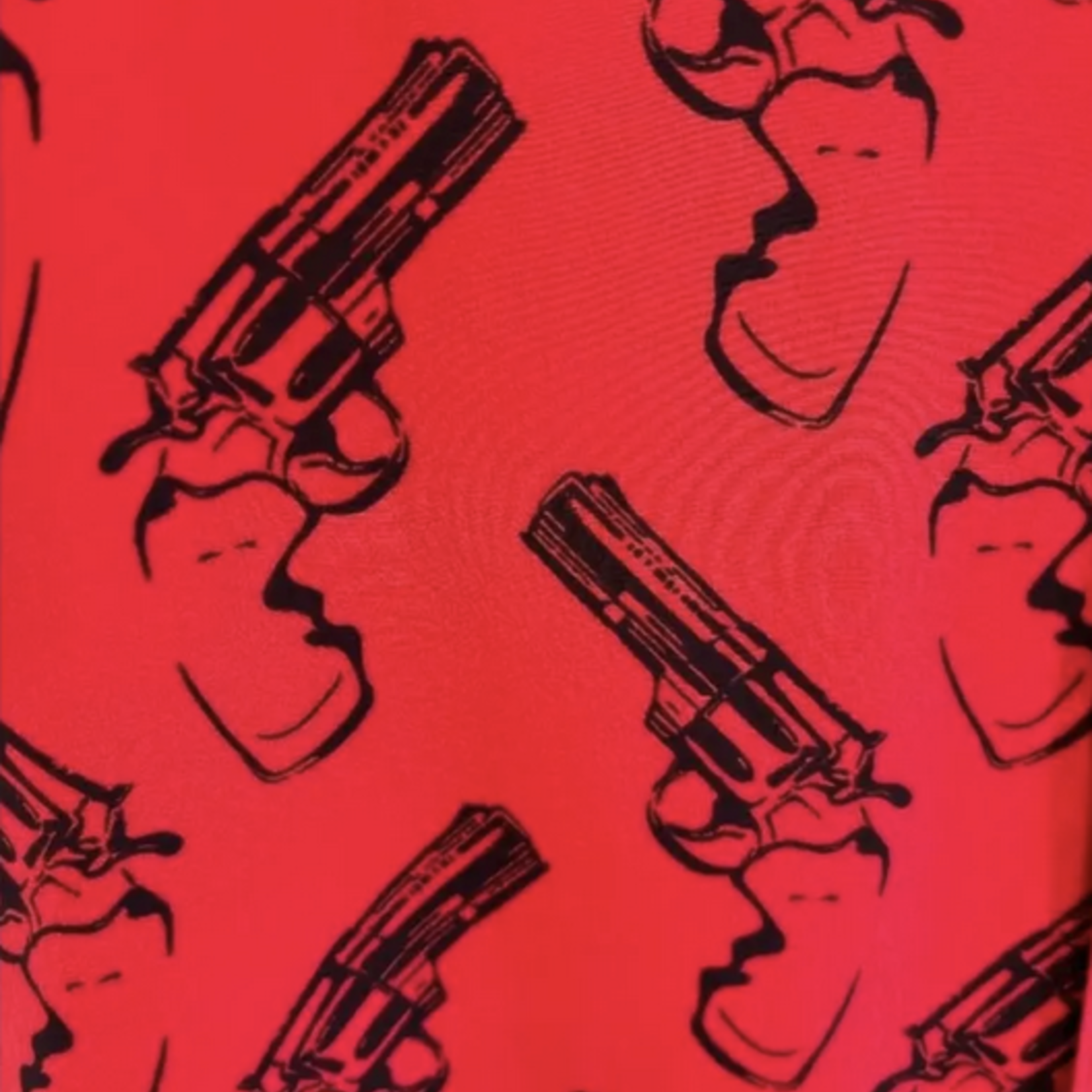 Saint Laurent Vintage Saint Laurent Pistol Print Button Up Blouse Size: Small