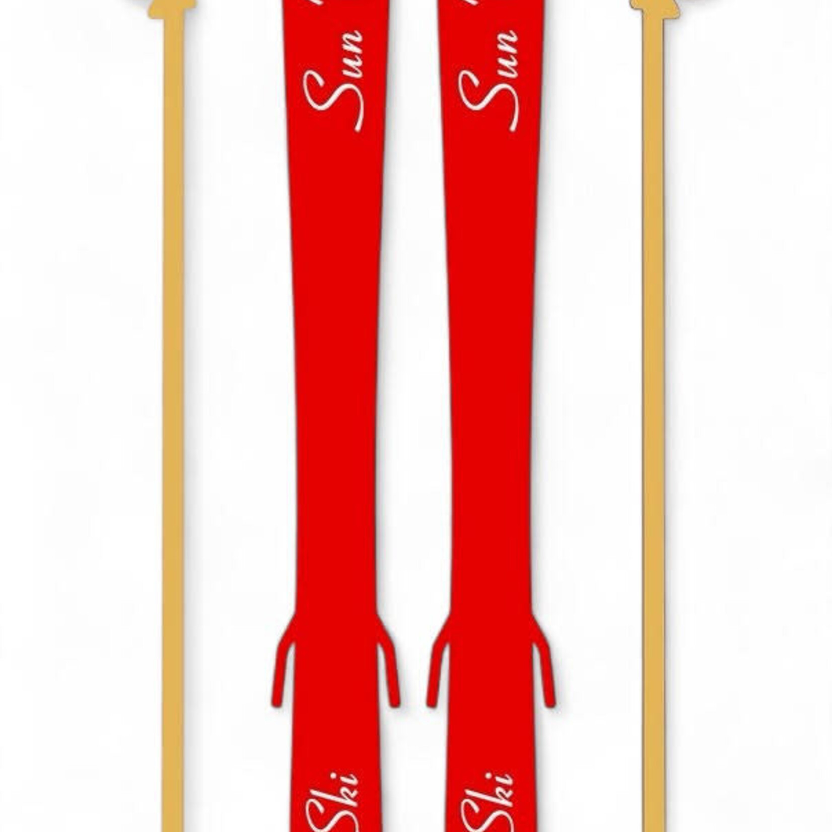 Après Ski Cocktail Party Stir Sticks - 2 Pack