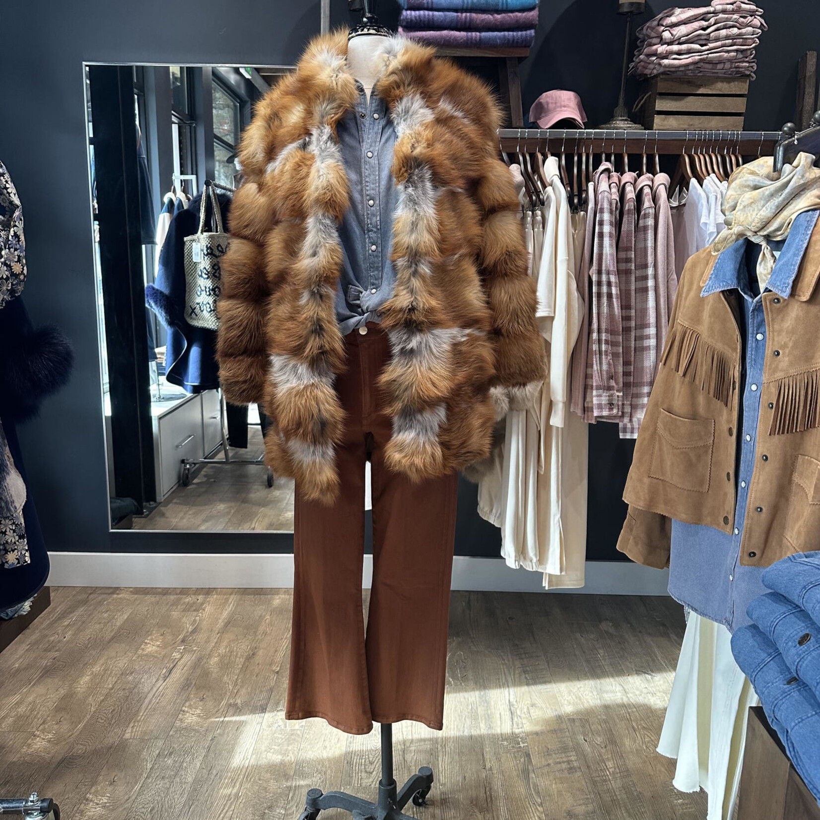 Après Babe Canadian Red Fox Jacket