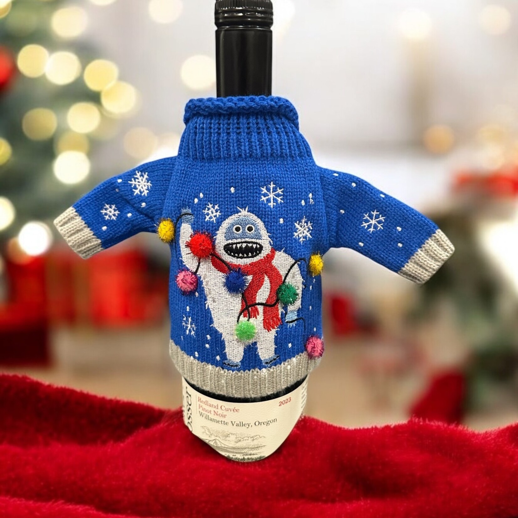 Soiree-Sisters Wine Bottle Sweater