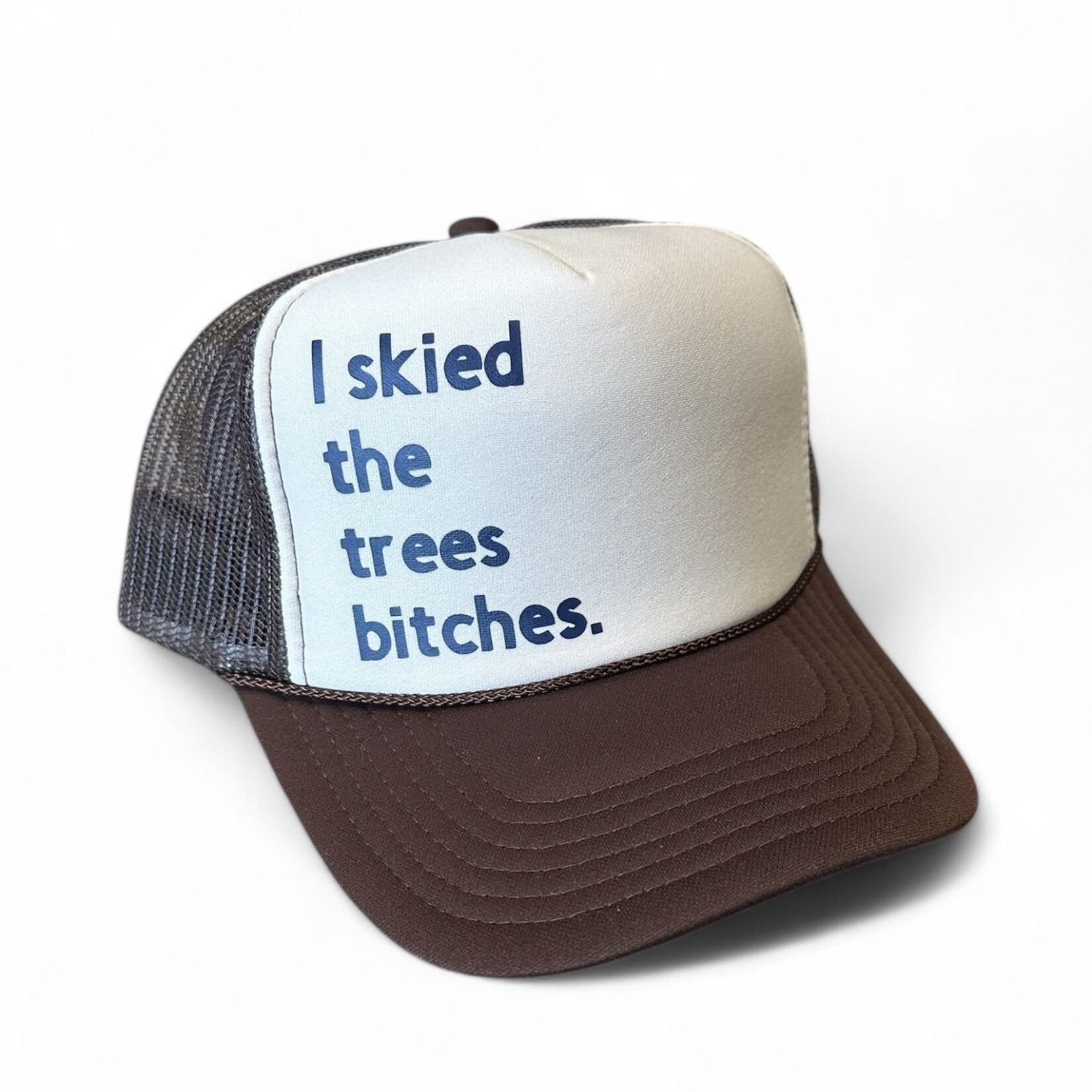 Après Babe Après Babe “I skied the trees” Trucker Hat