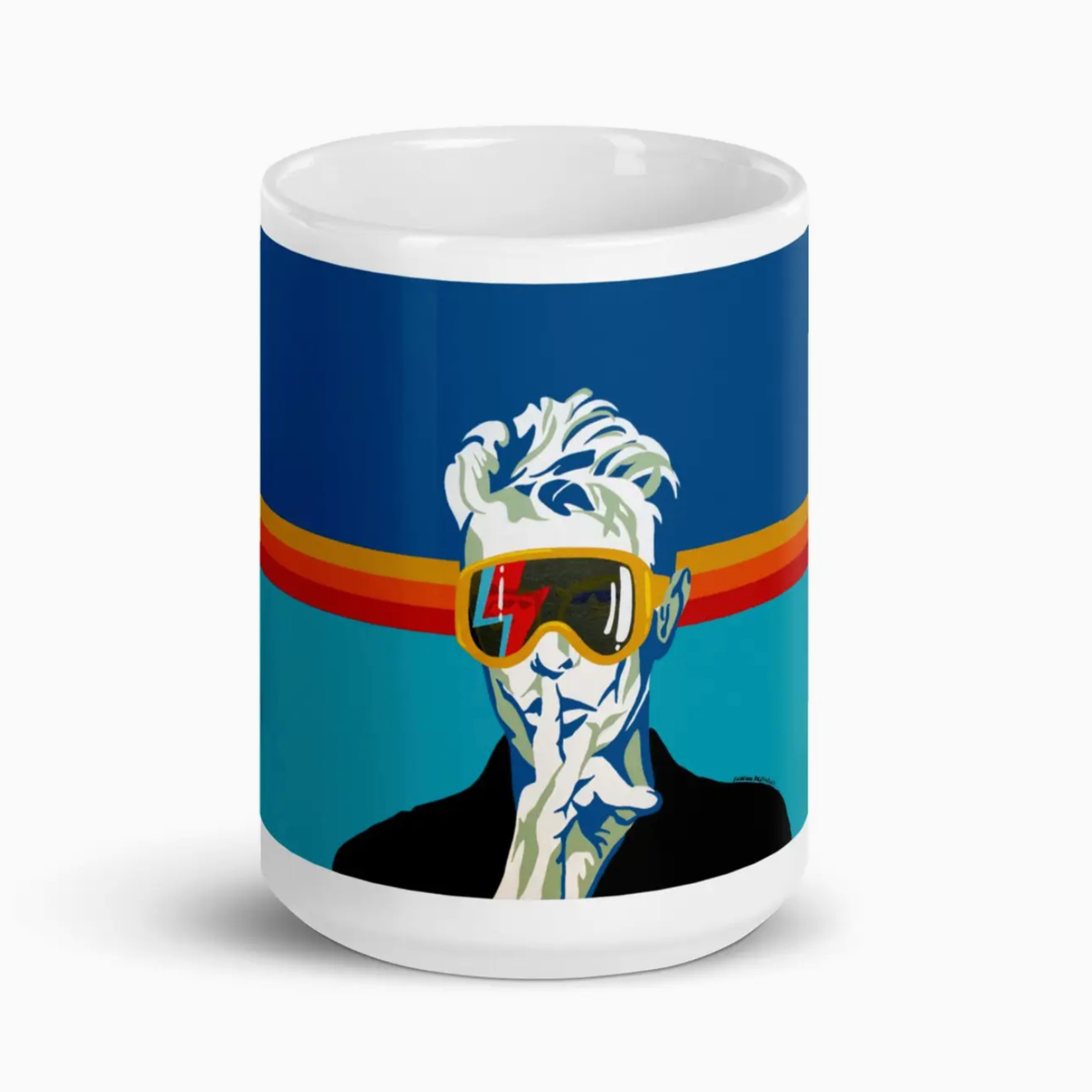 David Bowie Après Ski Coffee Mug