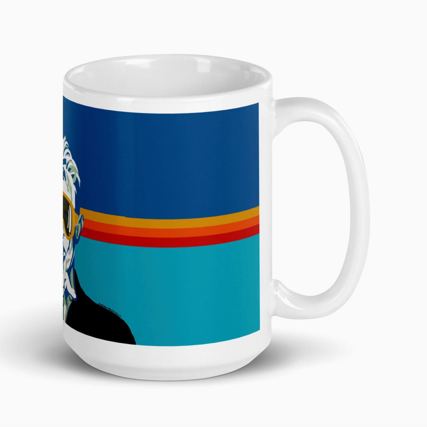David Bowie Après Ski Coffee Mug