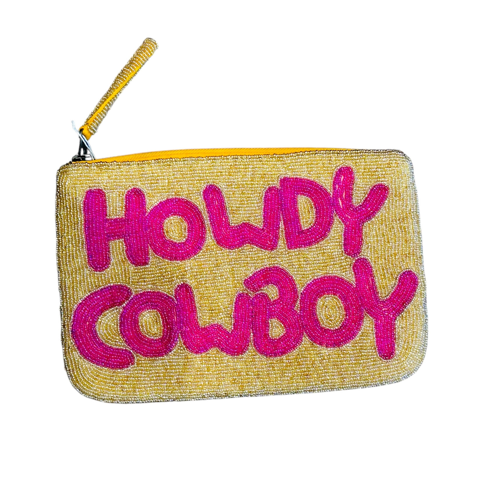 The Jacksons The Jacksons Beaded Zip Bag/Clutch