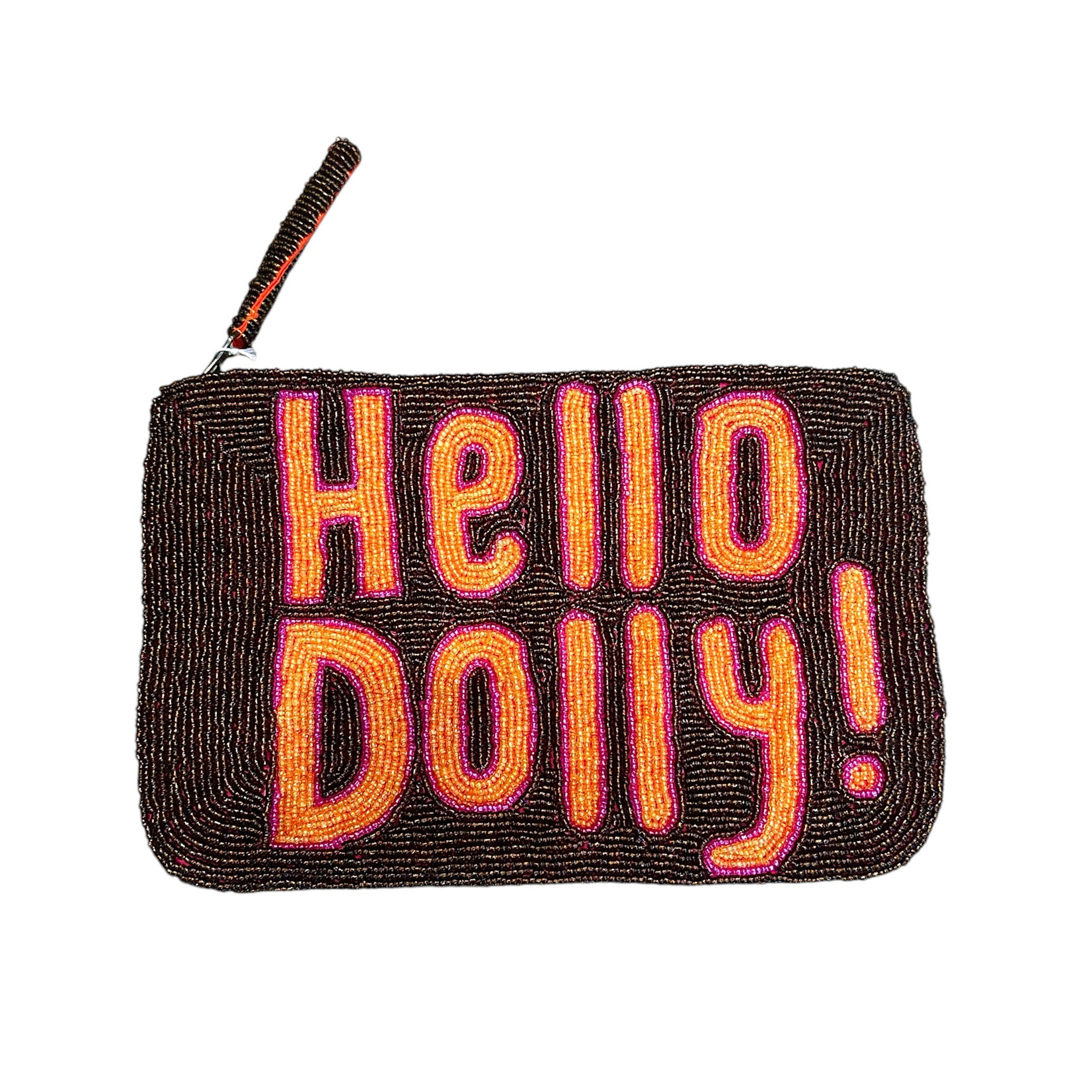 The Jacksons The Jacksons Beaded Zip Bag/Clutch