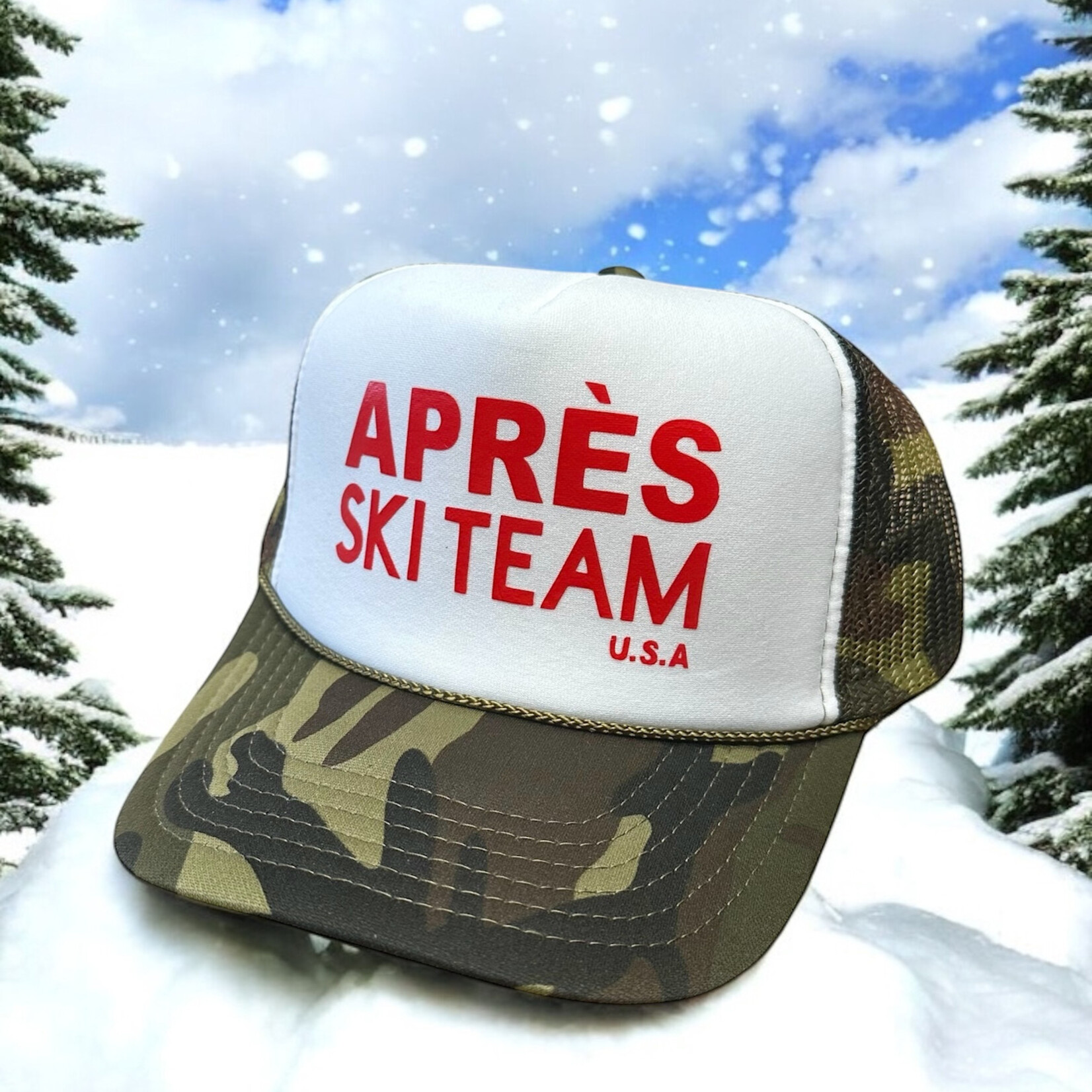 Après Babe Après Ski Team USA Trucker