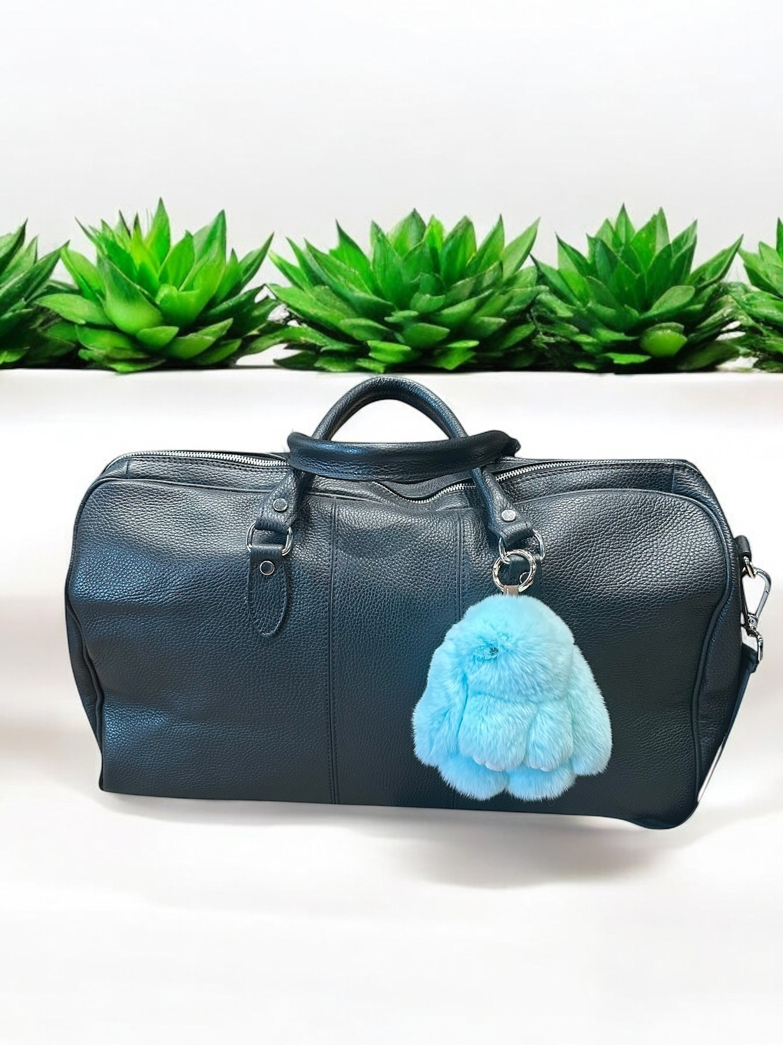 Rabbit Fur Bunny Bag Charm - Après Babe