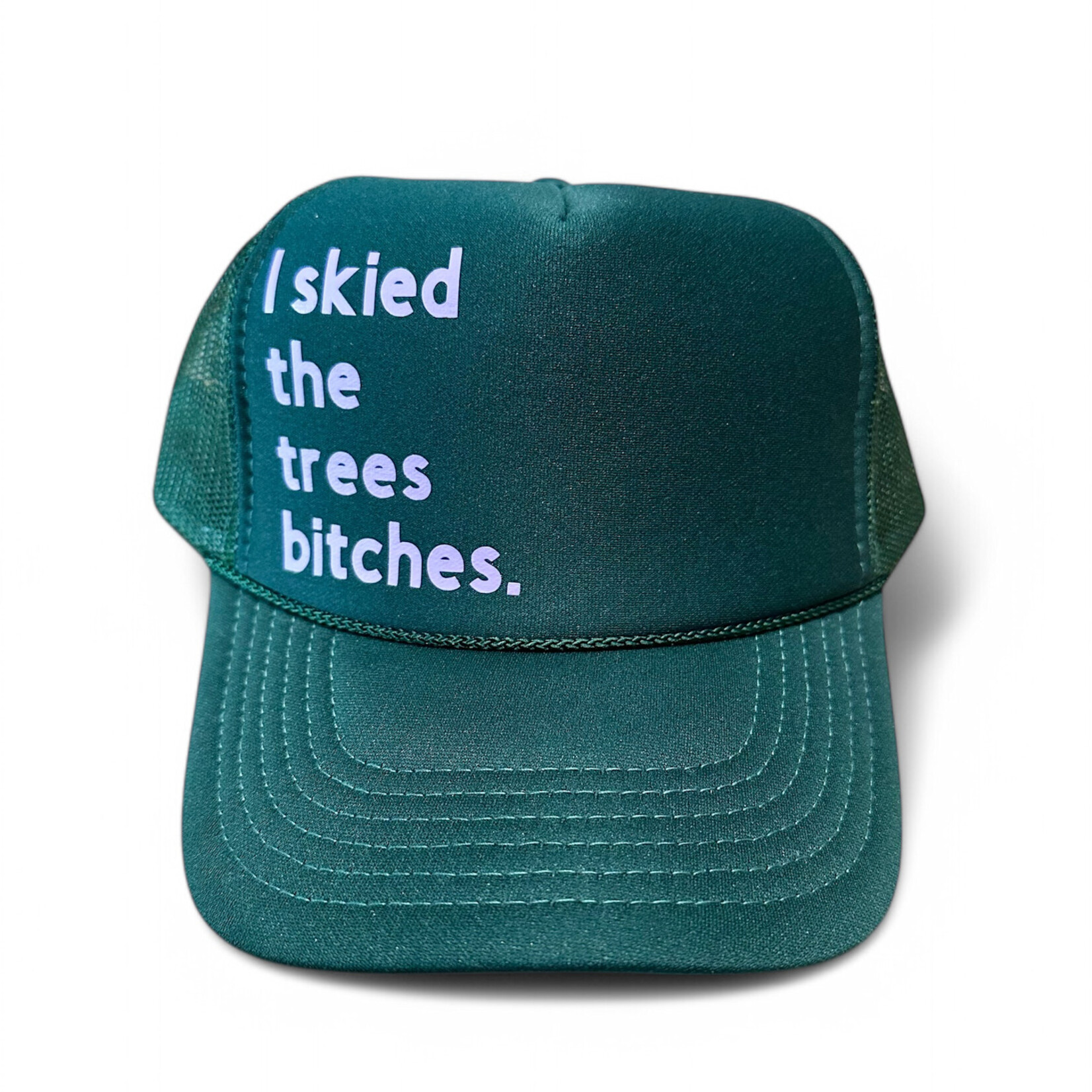 Après Babe Après Babe “I skied the trees” Trucker Hat