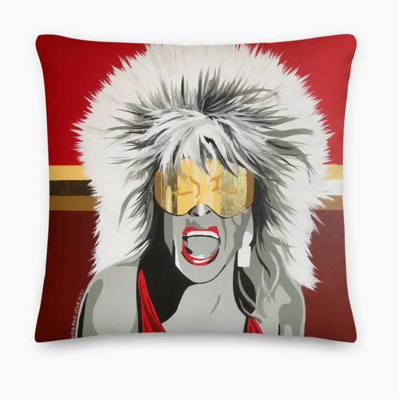 Tina Turner Après Ski Pillow