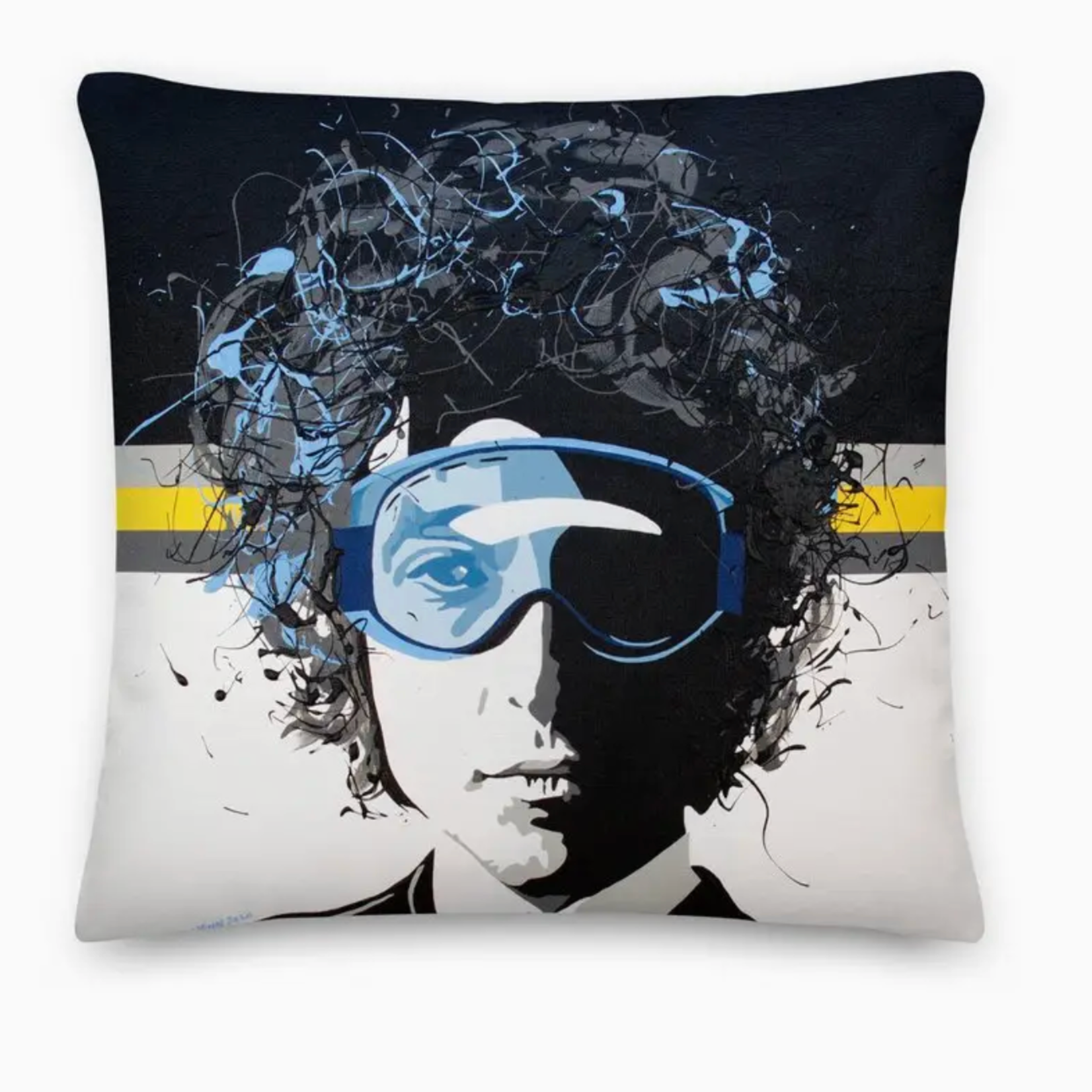 Bob Dylan Après Ski Pillow