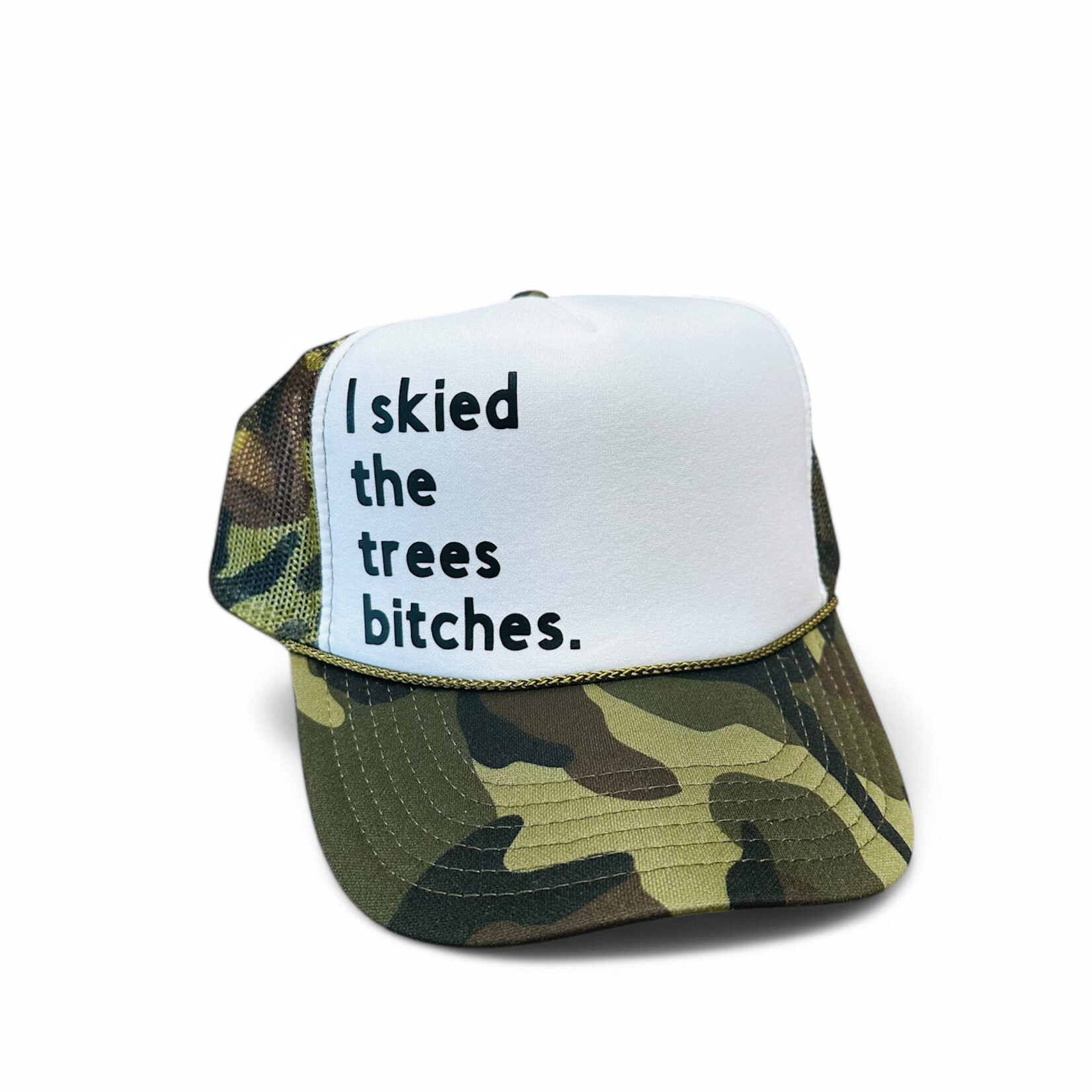 Après Babe Après Babe “I skied the trees” Trucker Hat