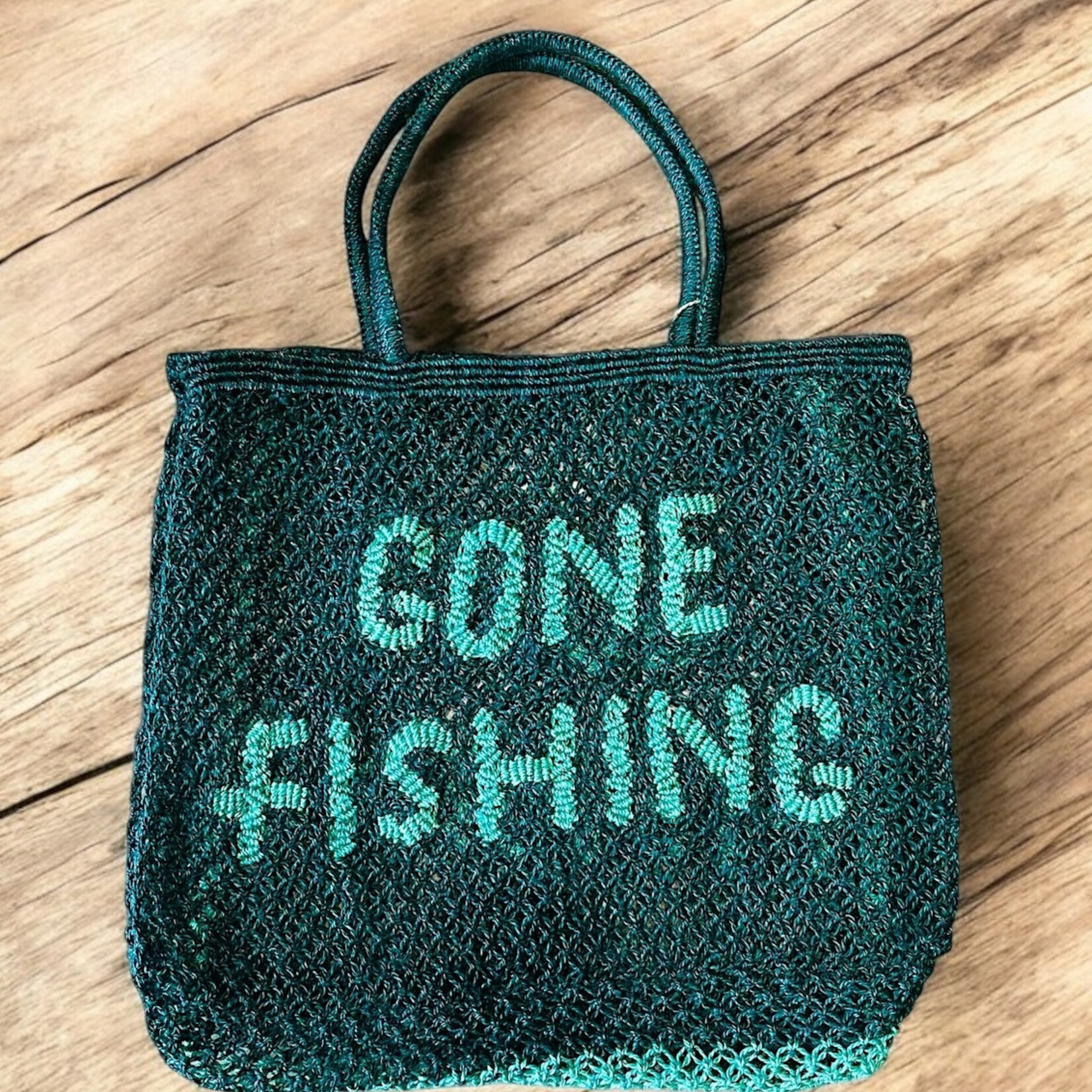 The Jacksons The Jacksons "GONE FISHING" Jute Bag