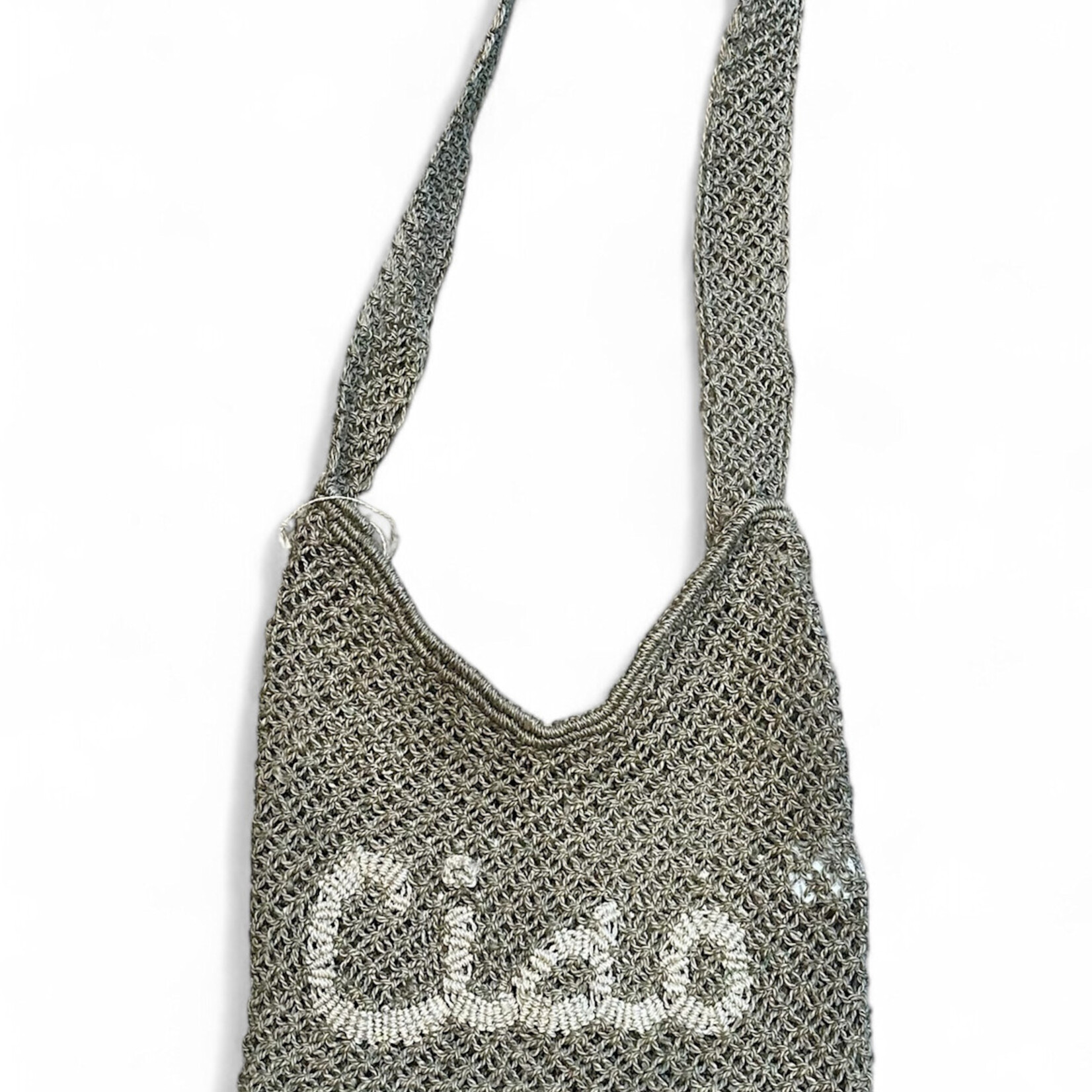 The Jacksons The Jacksons Adjustable Crossbody Jute Bag