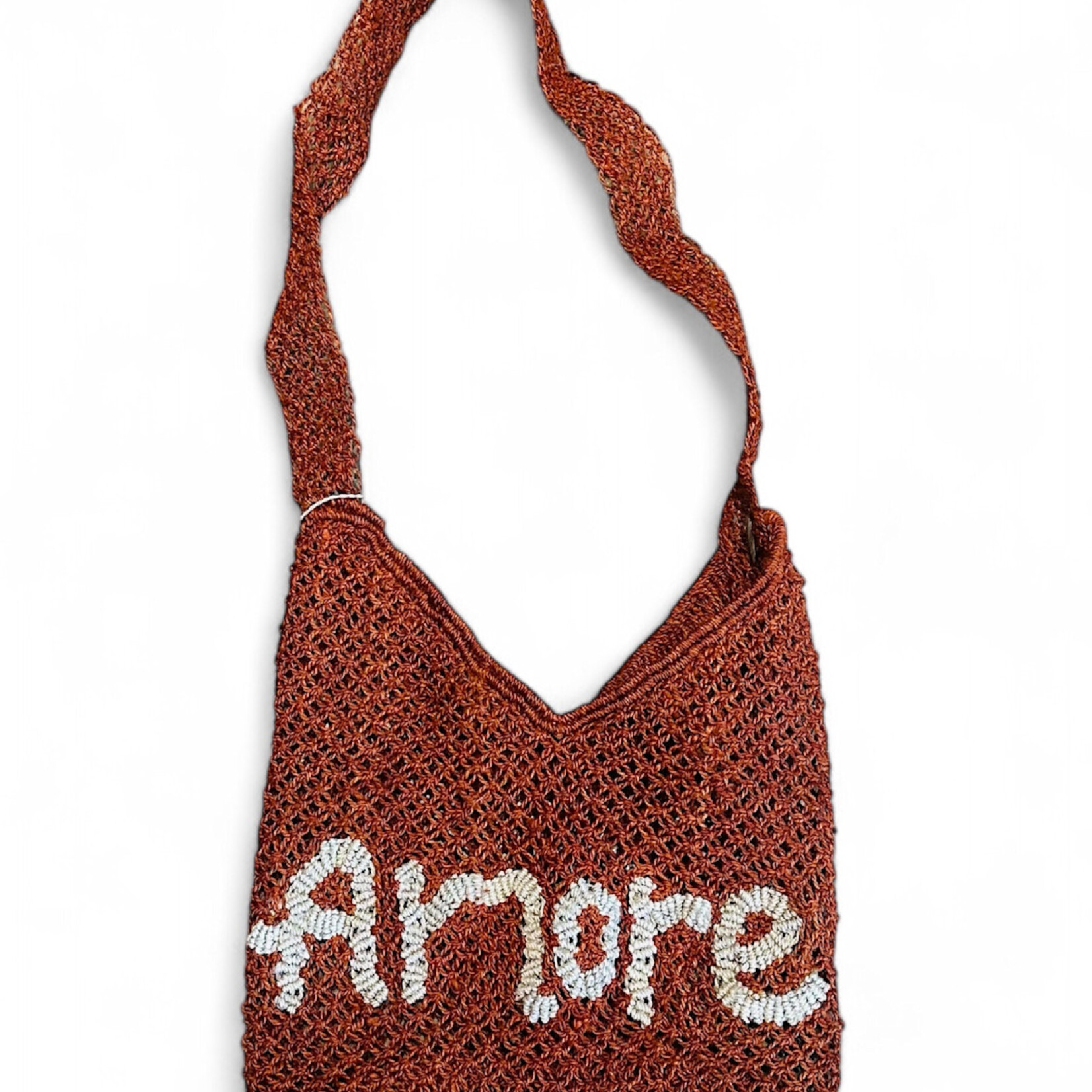 The Jacksons The Jacksons Adjustable Crossbody Jute Bag