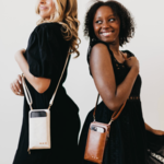 Pretty Simple Smooth Front Crossbody Phone & Wallet Bag