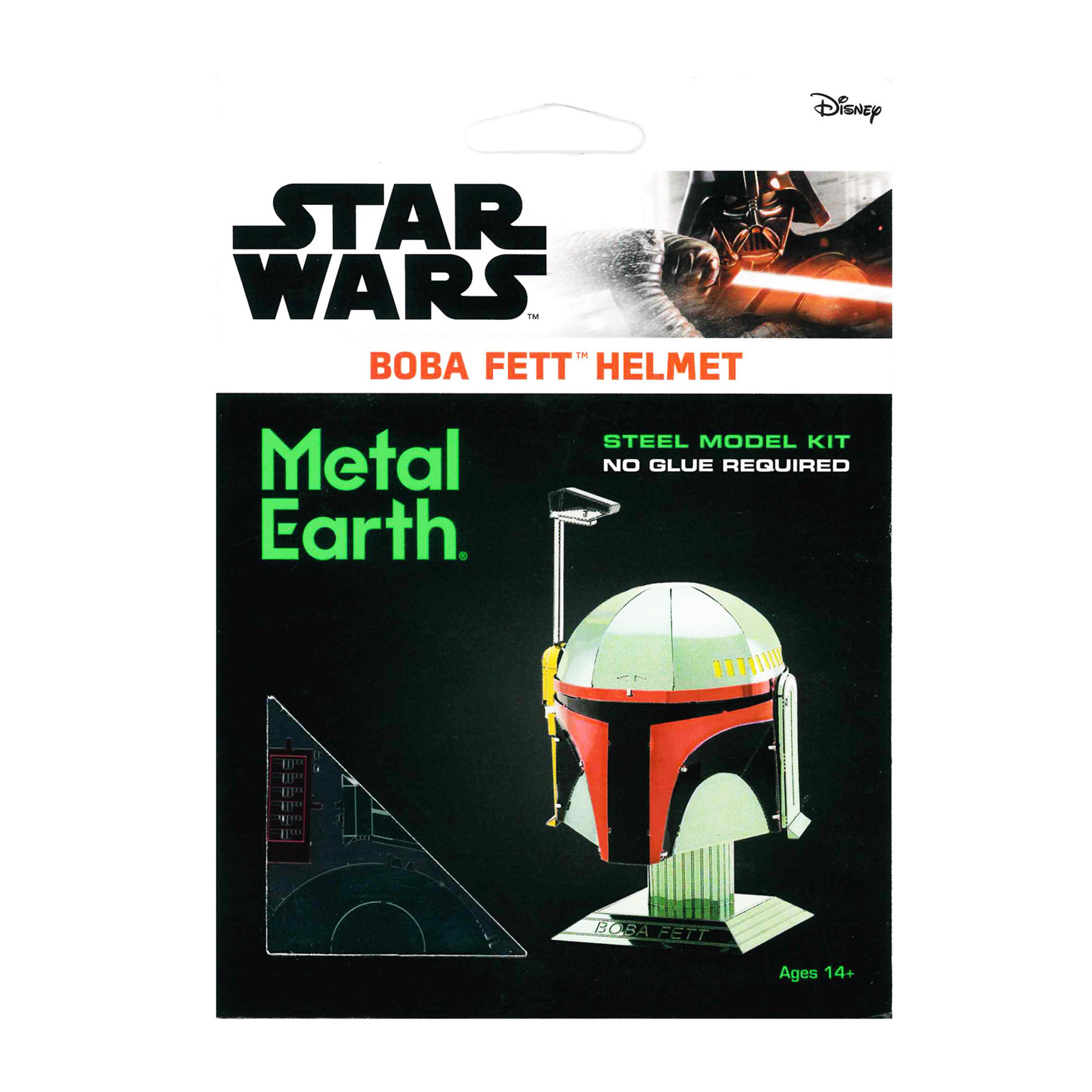 Metal Earth Boba Fett Helmet COLOR