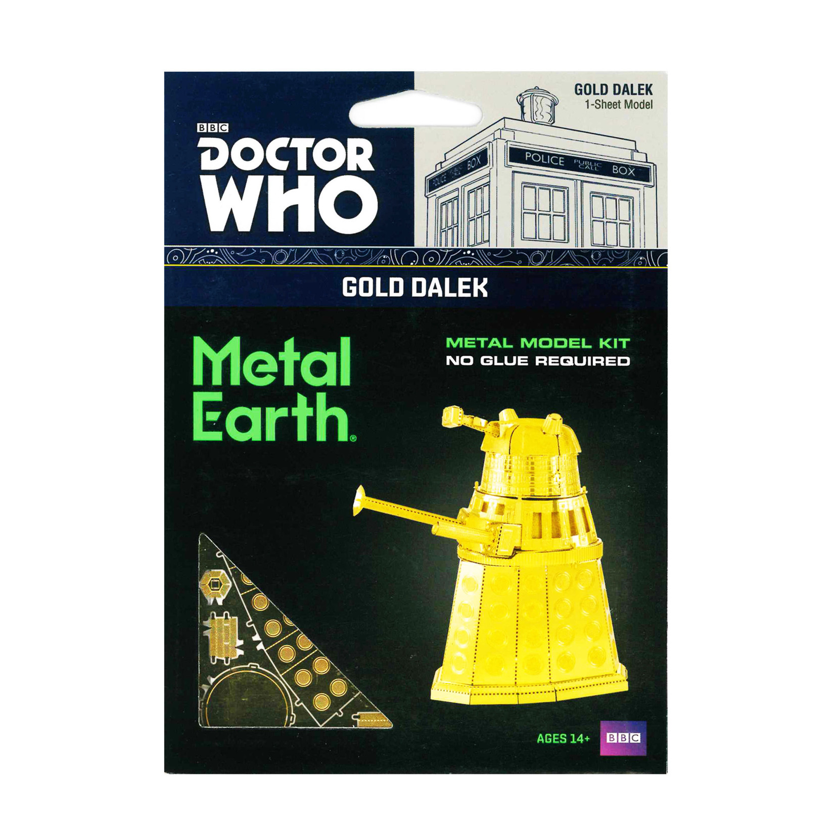 Metal Earth Gold Dalek