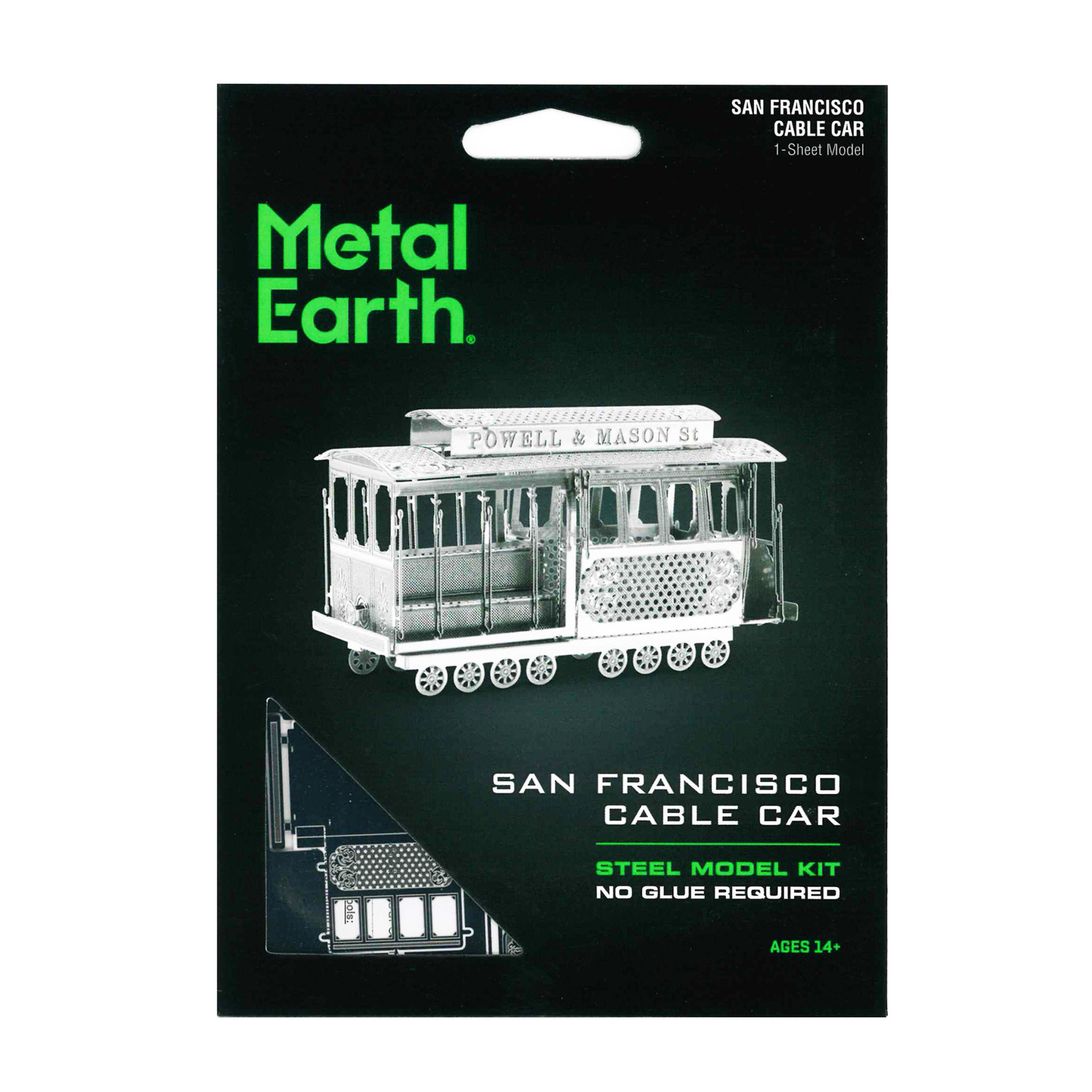 Metal Earth Cable Car