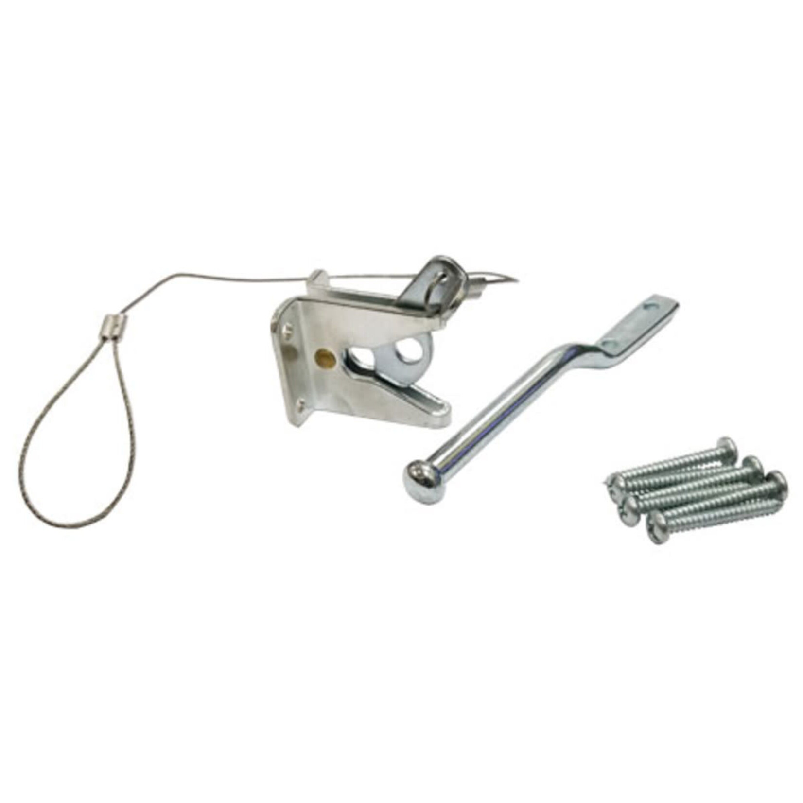 Gravity Gate Latch W/ Wire 2" Bolt-On - Zinc