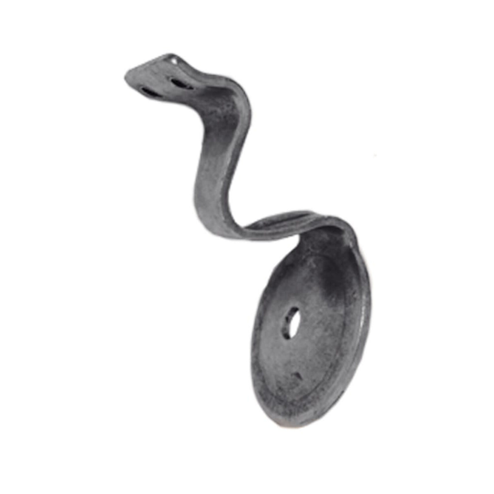 Spring Creek Rail Clip with Bent Tab, 9ga - Bare