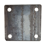 Spring Creek 6" Base Plate 1/4" w/ holes