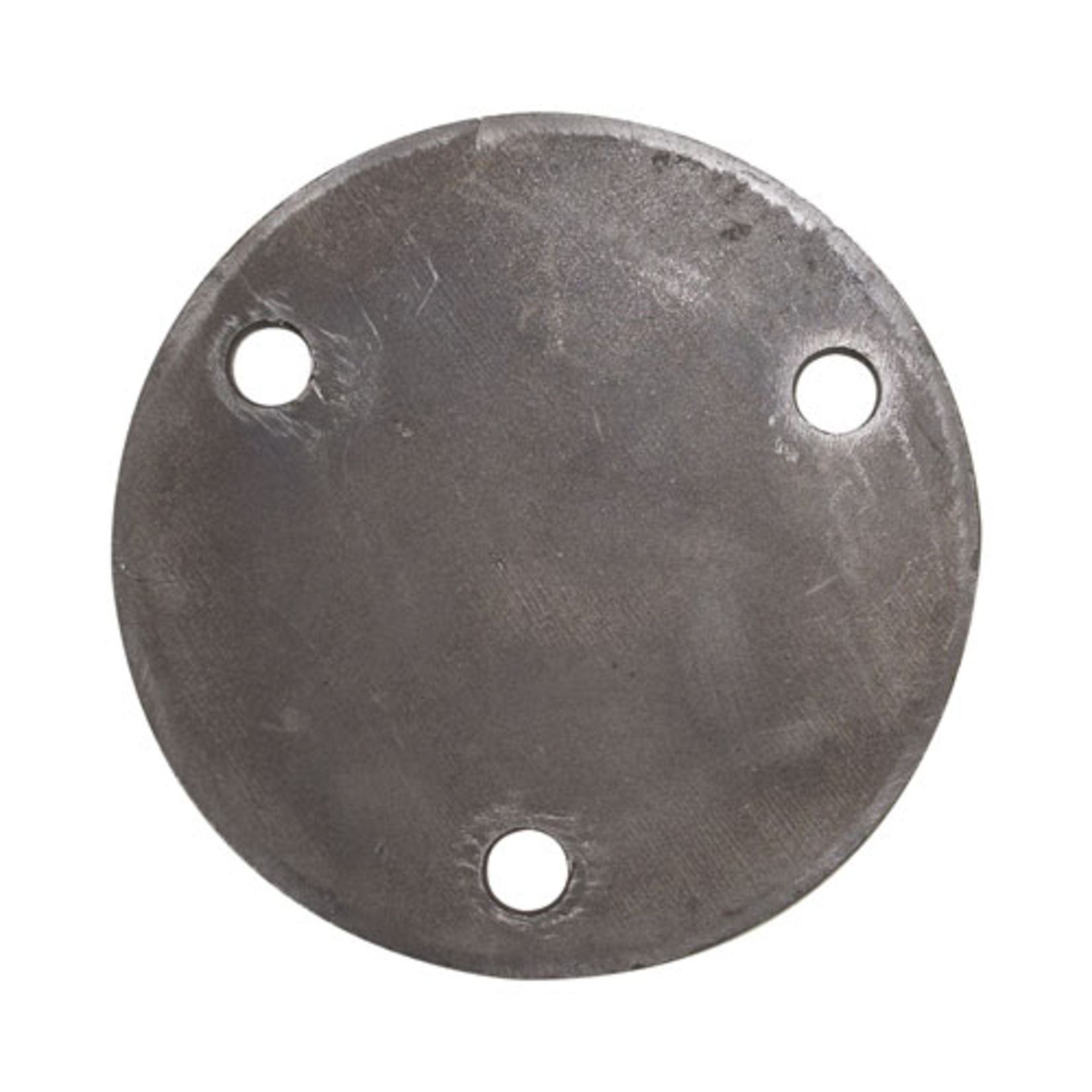 King Metals Base Plate 4-3/4" Round 7/16" Holes, 3/16"