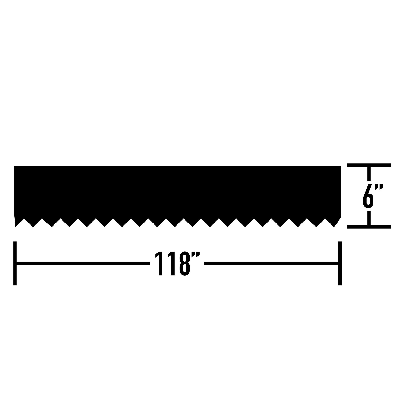 DIY Steel Serrated Landscape Edging 118" x 6"