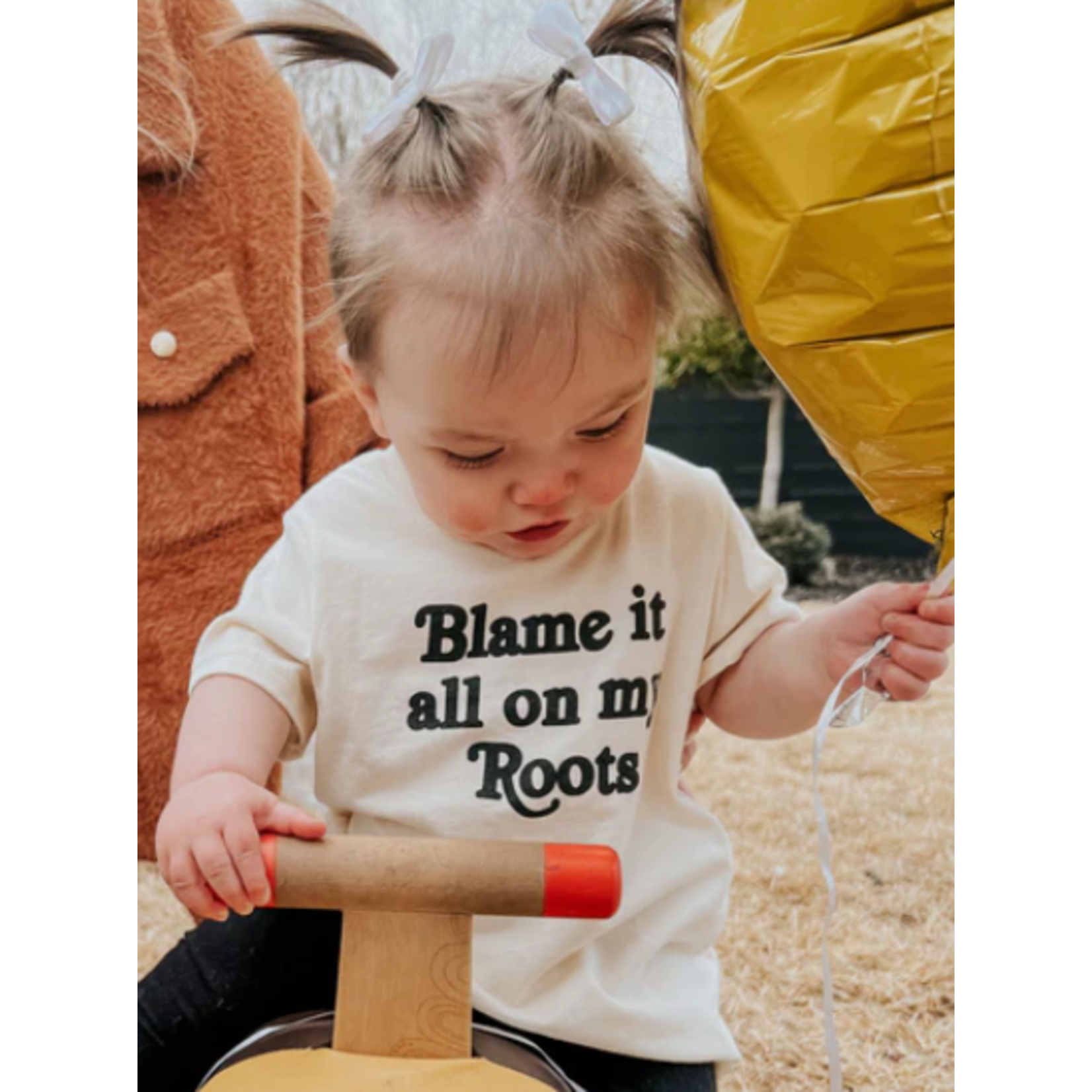 Charlie Southern Blame It All On My Roots Toddler Tee