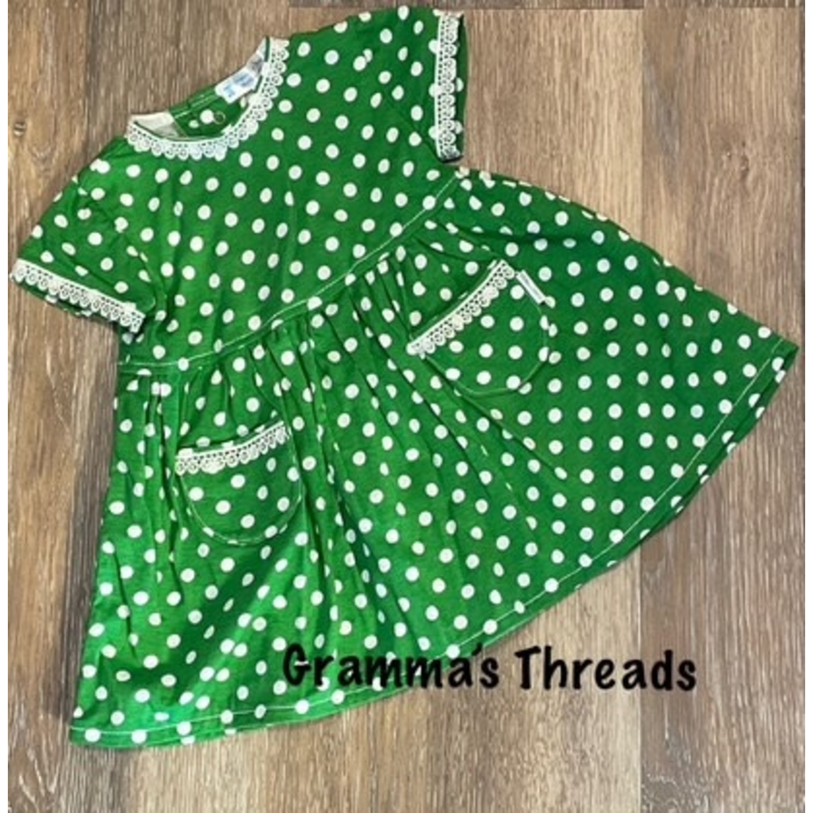 Gramma's Threads Short Sleeve Dress