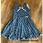 Gramma's Threads Polka Dot Tank Twirl Dress