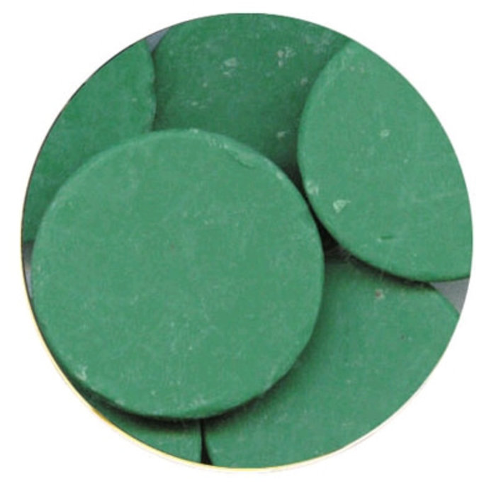 Dark Green chocolate coating by Merckens  1 pound.