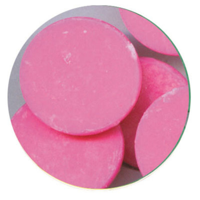 Pink chocolate coating by Merckens 1/2 pound