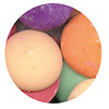 Mixed colored melting Wafers by Merckens  1/2 pound