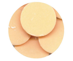 Peach Colored Chocolate Coating by Merckens 1/2 Pound